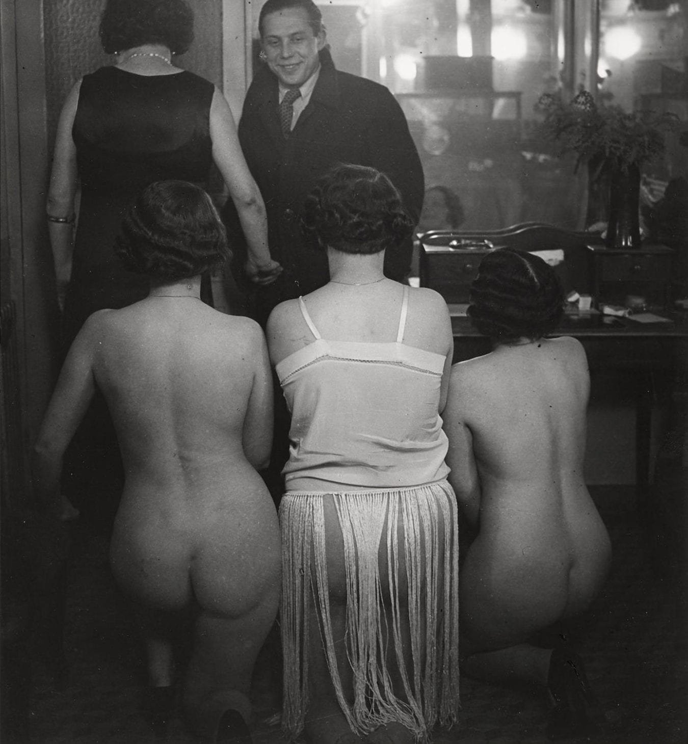 Brassaï (Gyula Halász), Introduction Chez Suzy, rue Grégoire-de-Tours, Paris, 1932, Silver gelatin photograph