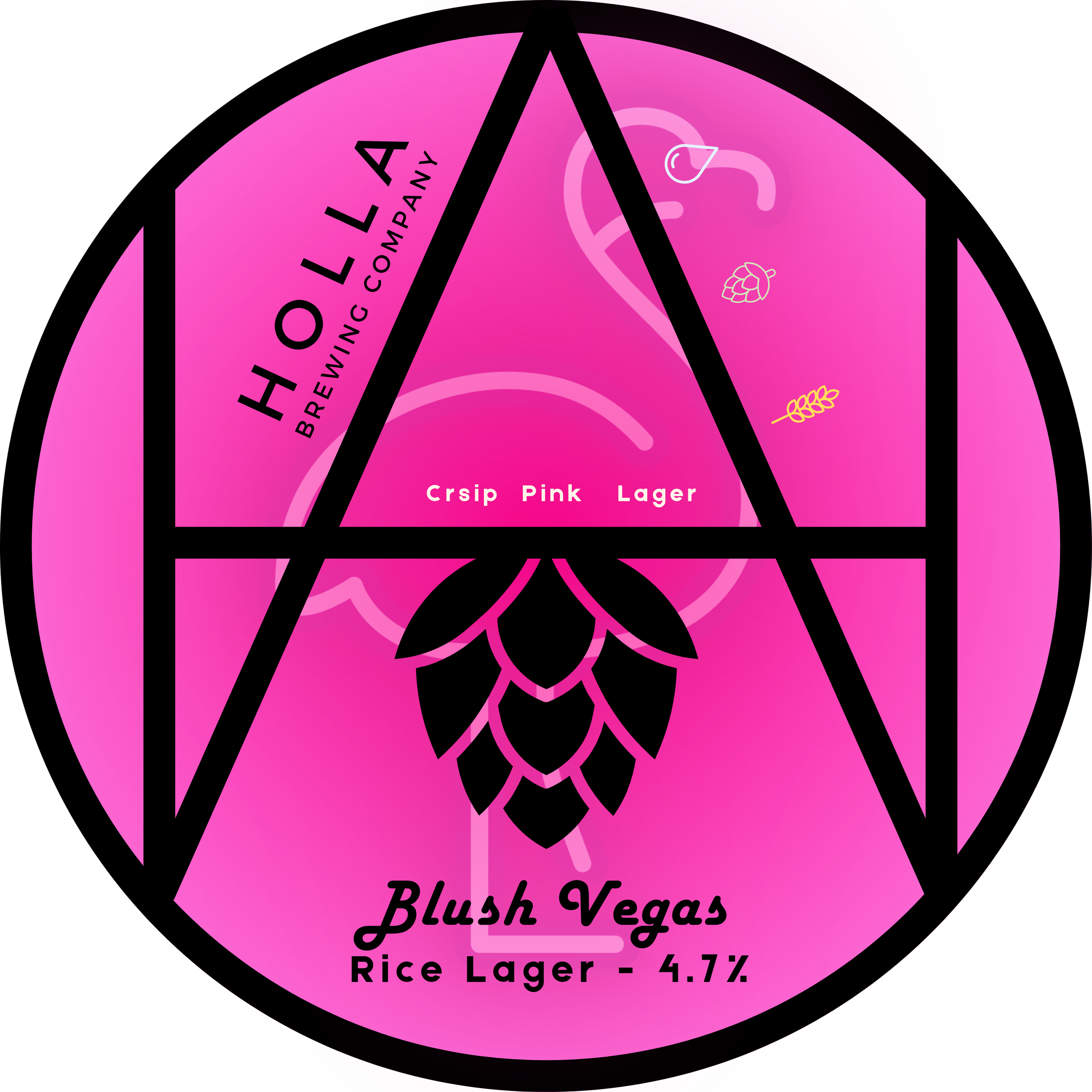 Blush Vegas – Rice Lager 4.7%