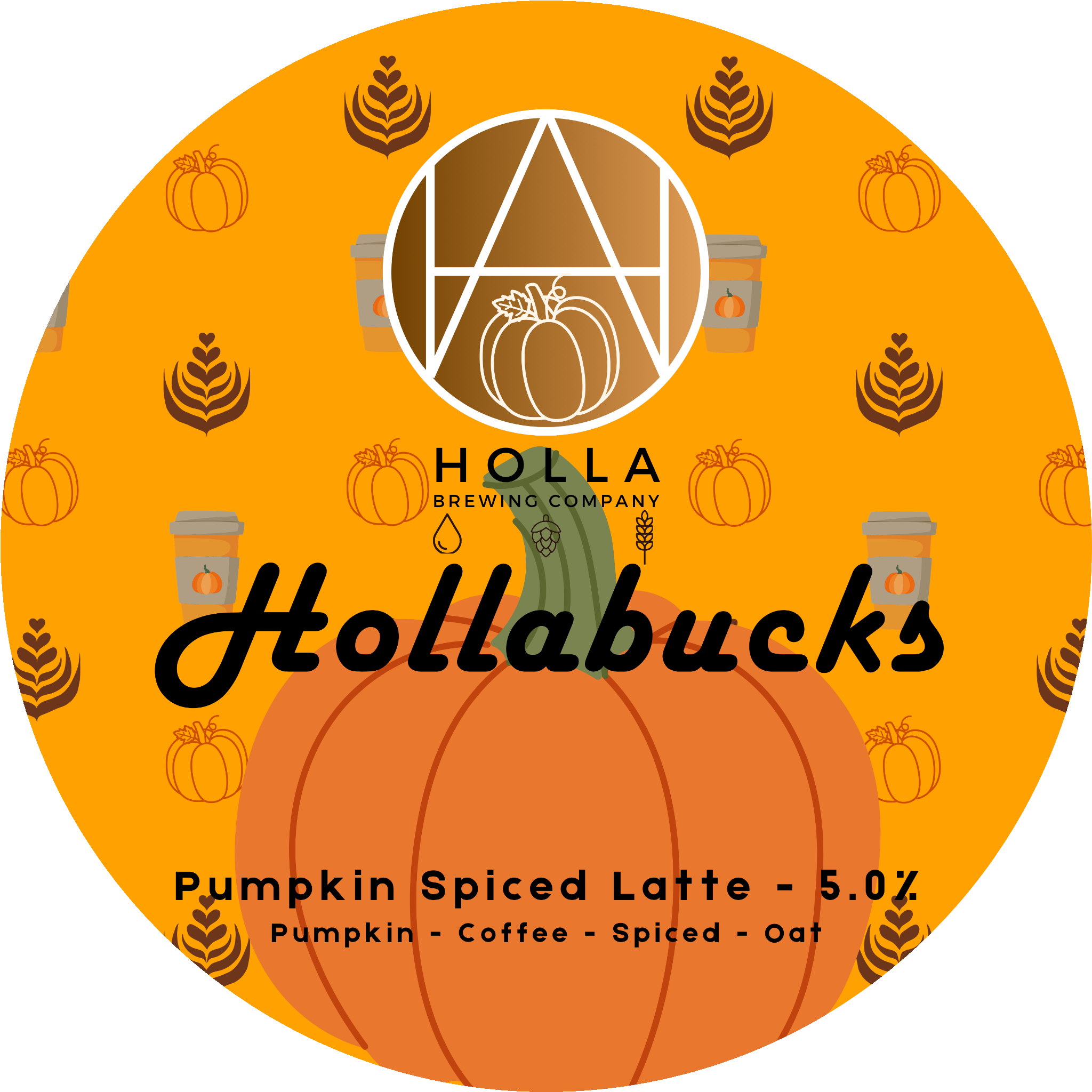 Pumpkin Spiced Latte - Seasonal Beer 5.0%