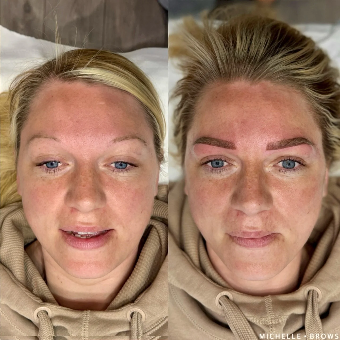 b e f o r e &amp;  a f t e r 🪄

#brows #pmu #newcastlebrows #newcastlebrowspecialist #brow #ombrebrows #powderbrows #sunderlandbrows #spmu #brovi #cosmetictattoo #browartist