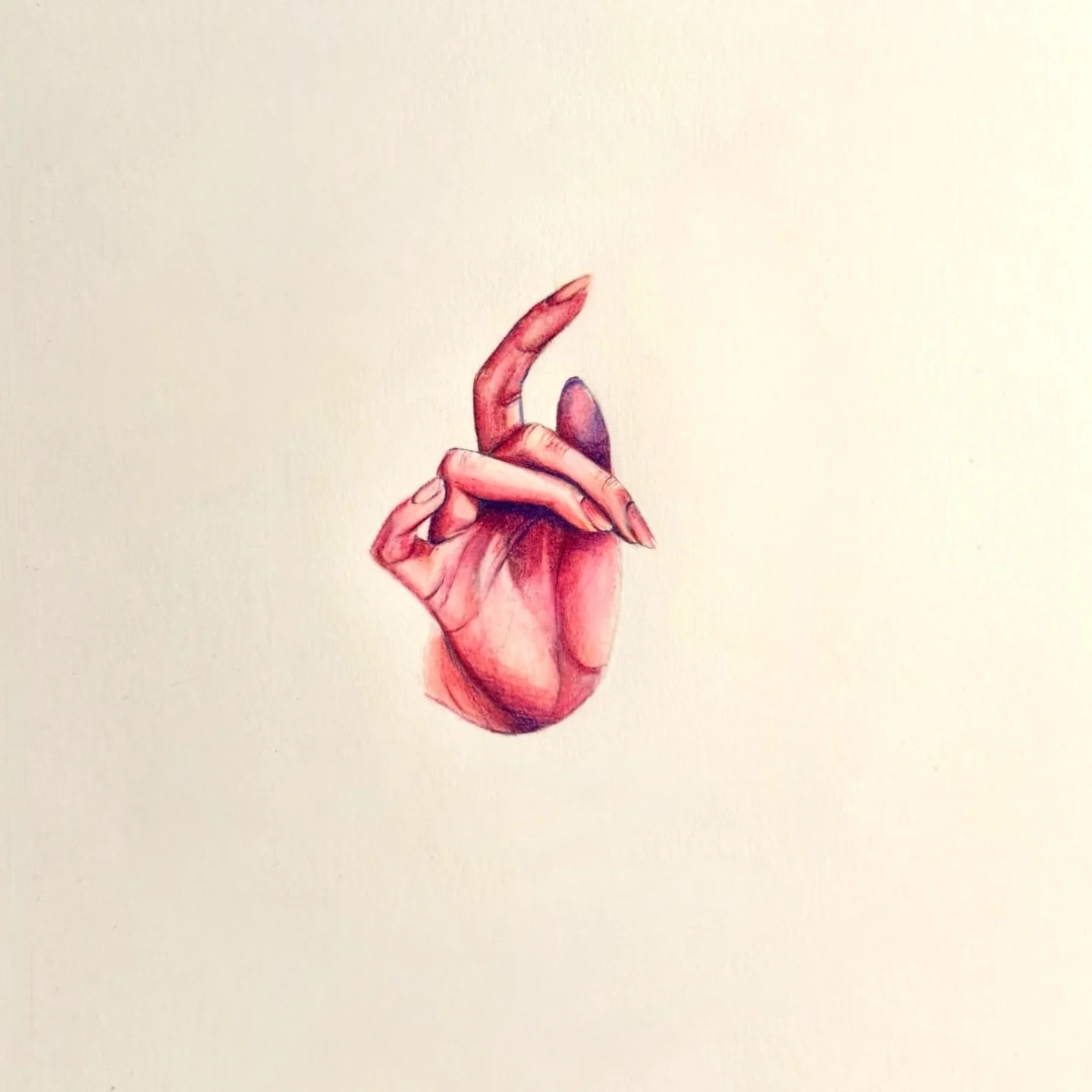 Pencils on paper 

It&rsquo;s finished for now&hellip; 🕉️
.
.
.
#pencilonpaper #mudra #yoga #prana