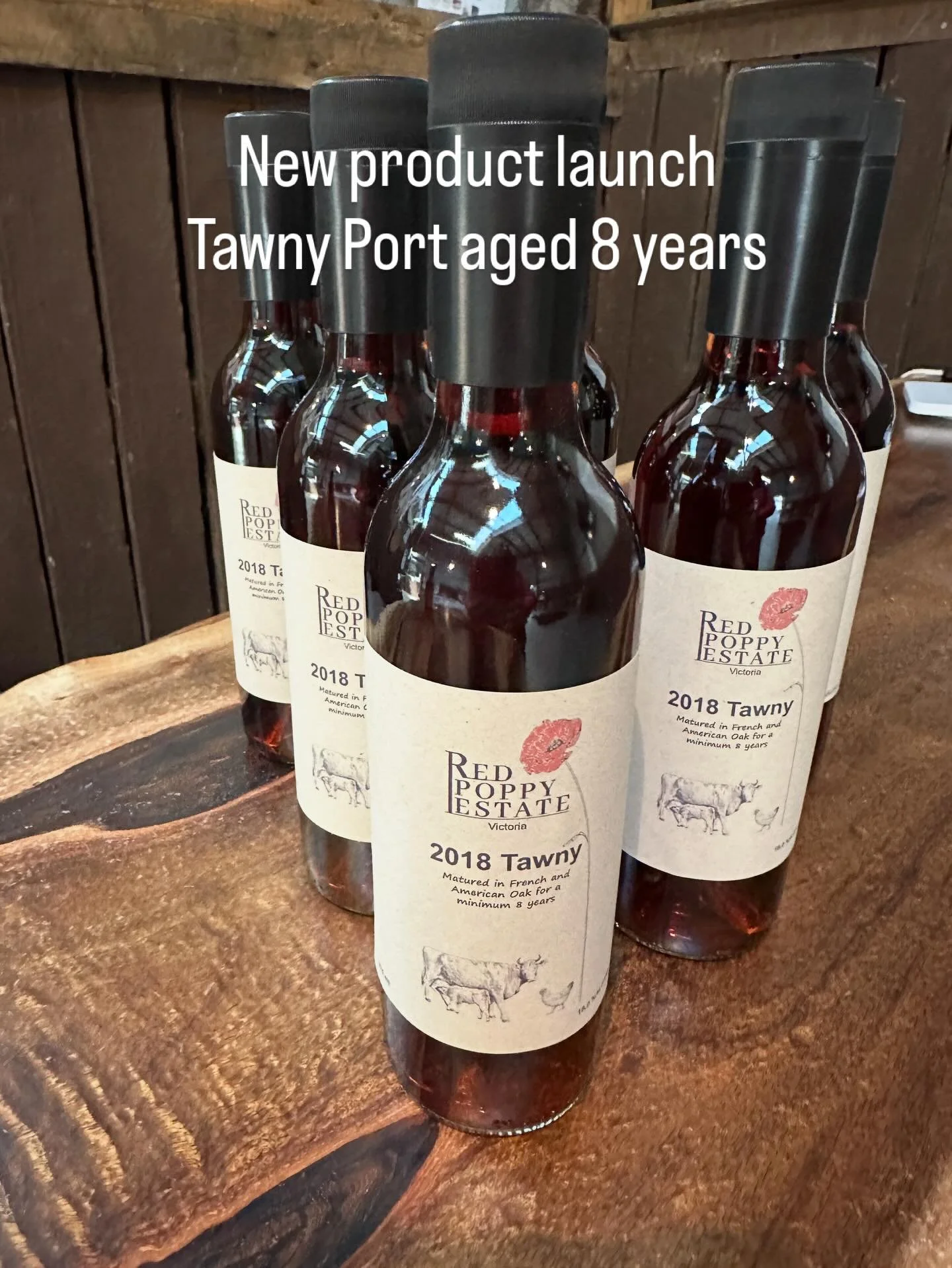 Happy New Year our cellar door is open every Sunday for lunch from 12-4.  Why not drop by and taste our Tawny aged for 8 years,. #tawny #regenerativefarm #knowyourfarmerknowyourfood #womenwhofarm