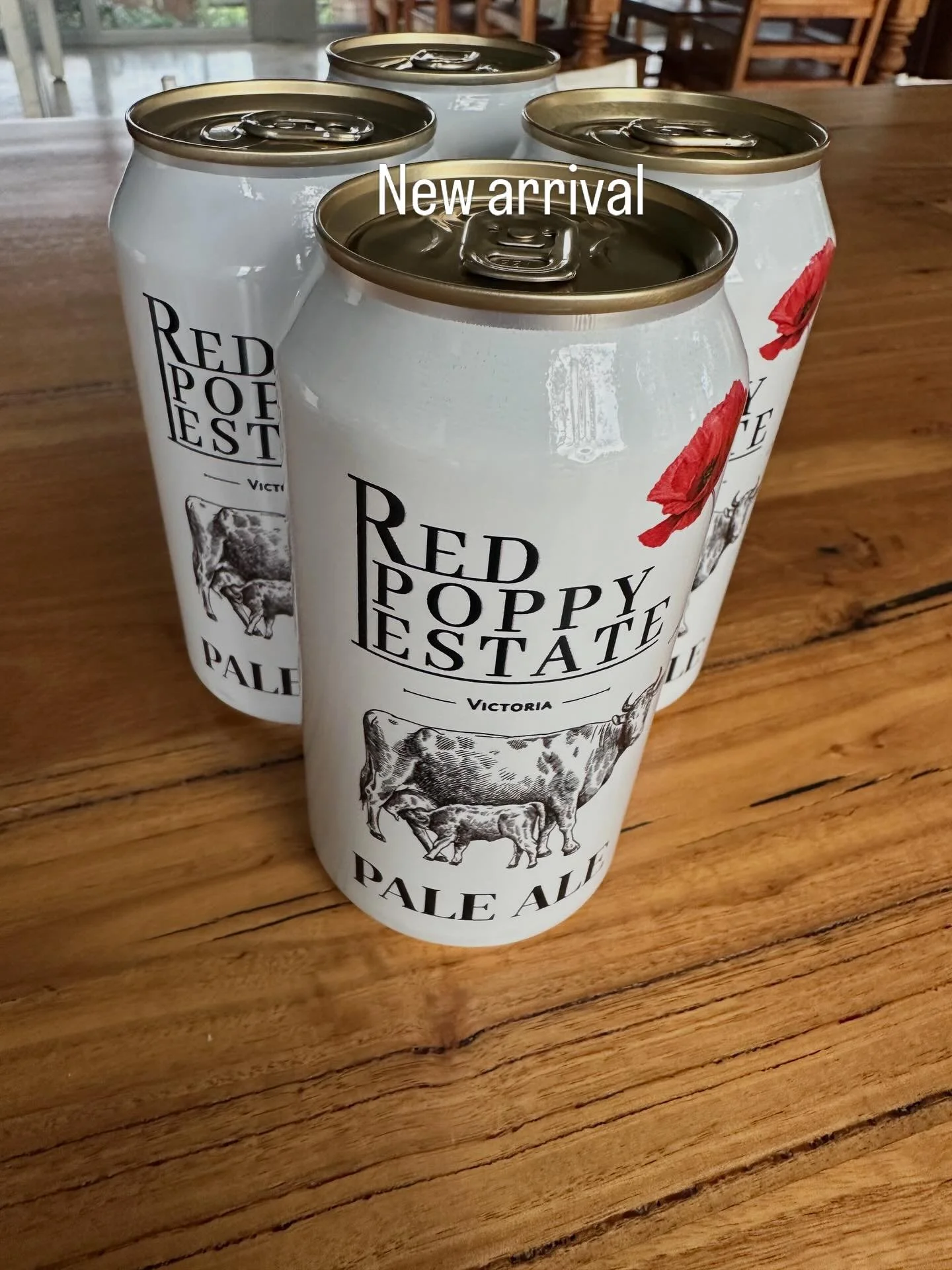 Check out our new arrival Red Poppy Estate pale ale.  A balanced, easy drinking pale ale🍺 @tallpoppyfarm #paleale #craftbeer
