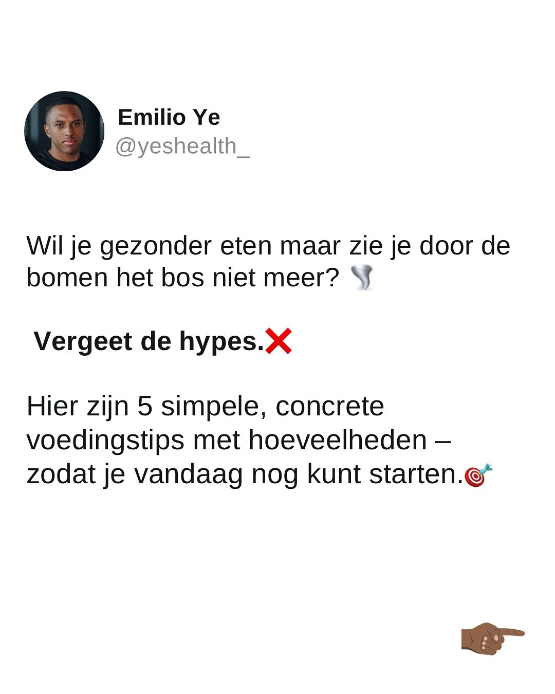 Altijd weer goede voornemens&hellip; maar toch terugvallen in oude gewoontes? 🤔

Je bent niet lui. Je hebt geen gebrek aan discipline.
Je mist gewoon een duidelijke, haalbare start. 💡

Deze 5 voedingstips helpen je om zonder calorie&euml;n te telle