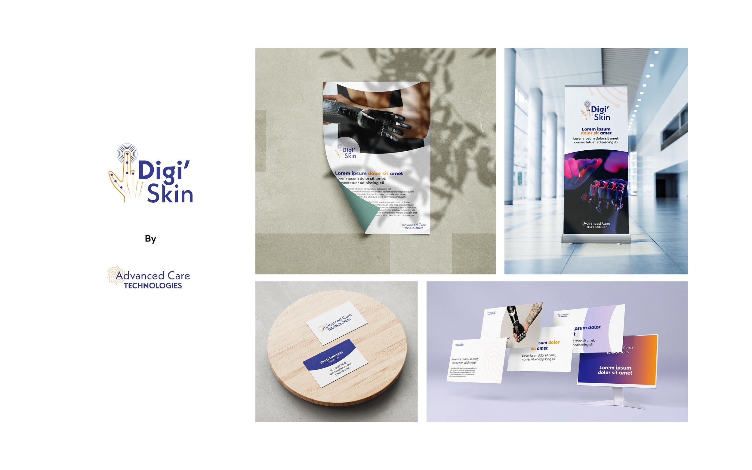 identité visuelle Digi'Skin