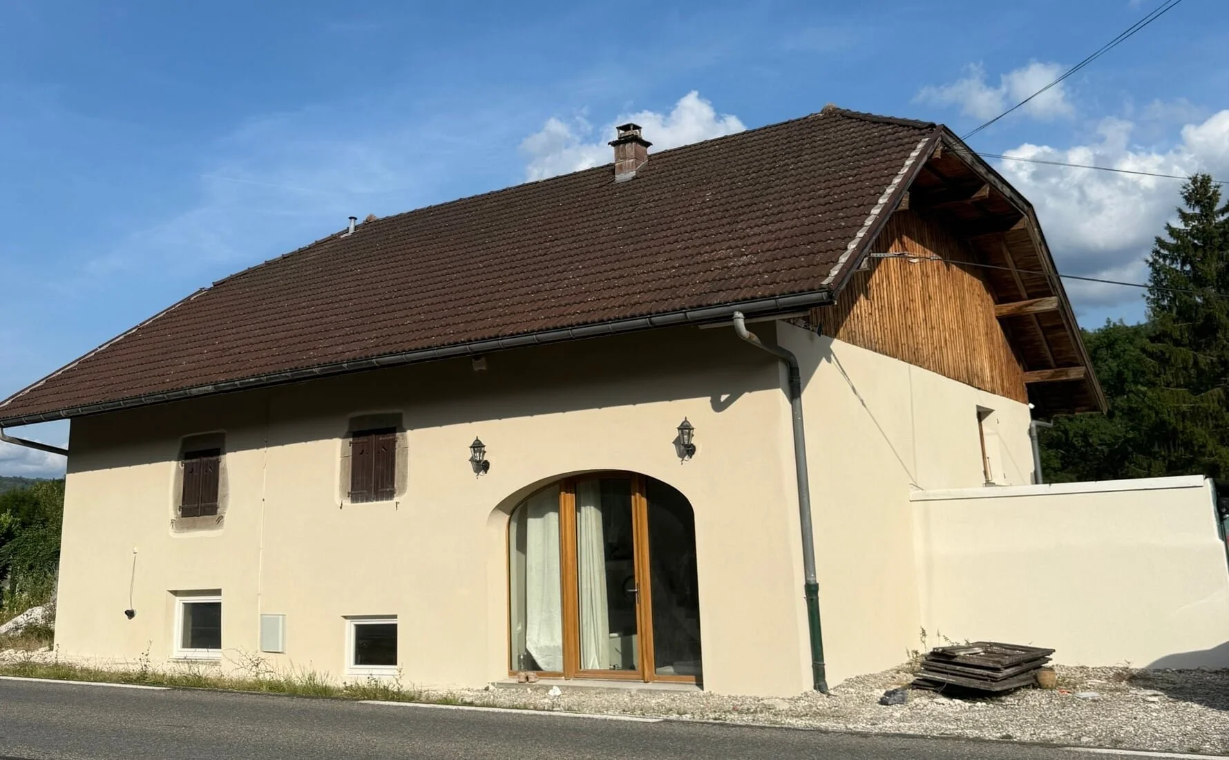 ravalement de façade Groisy après