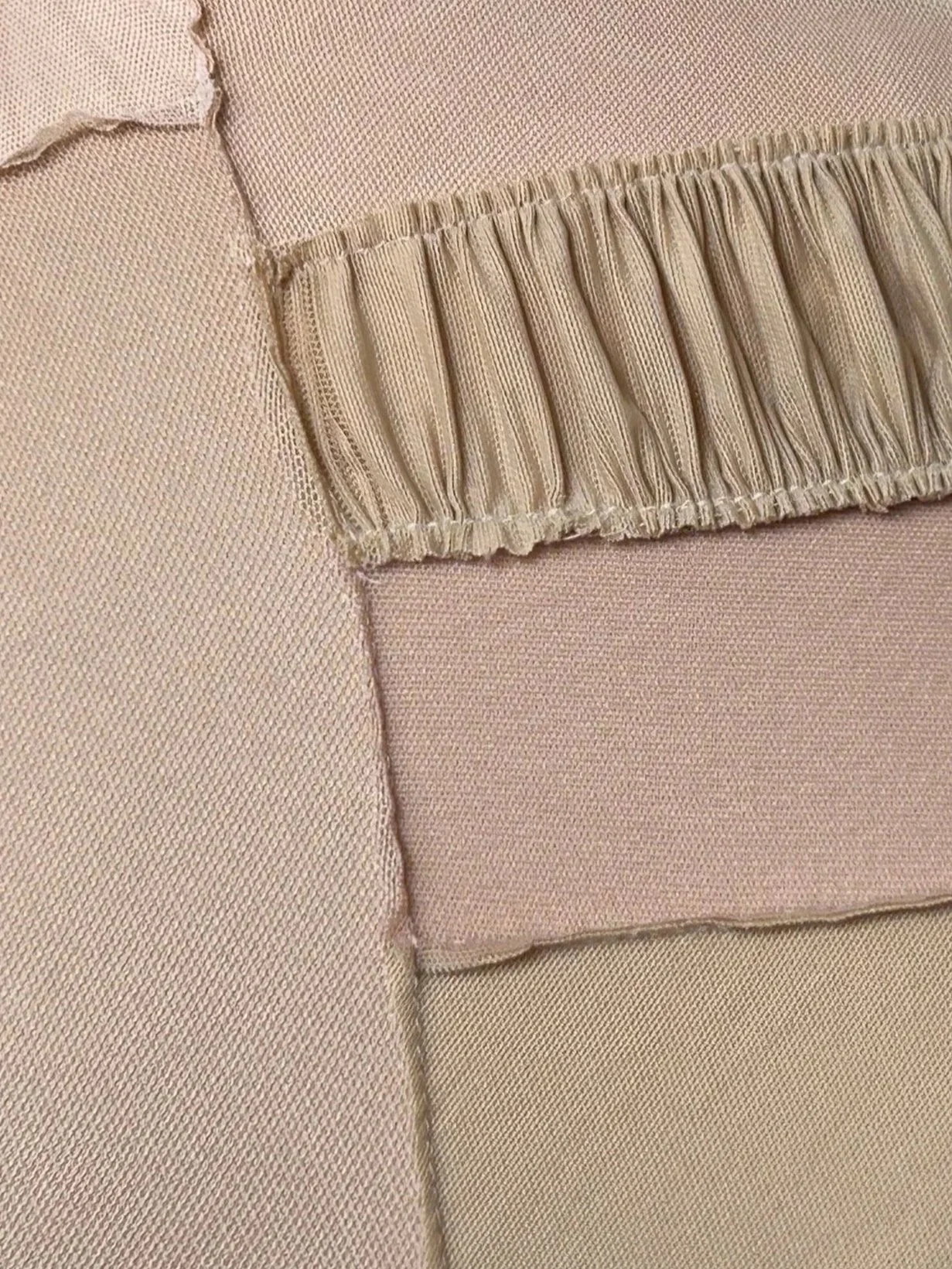 Close up of costume detail for The Fifth Sun.