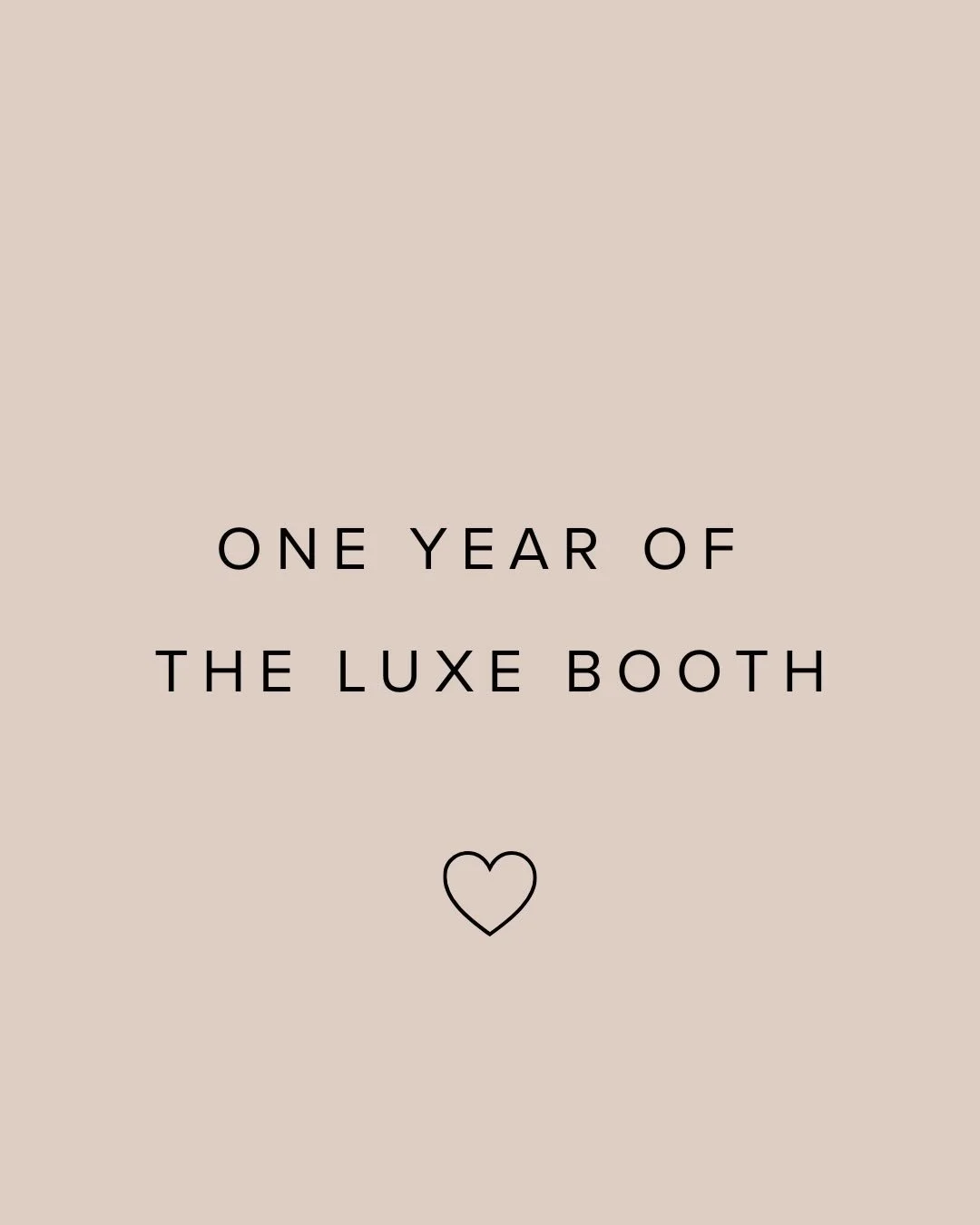 🤍 One whole year of The Luxe Booth 🤍

I genuinely can&rsquo;t believe I&rsquo;m writing this. One year ago I took a leap of faith and started The Luxe Booth!

We&rsquo;ve been part of some incredible events, with a recent highlight being the @airnz