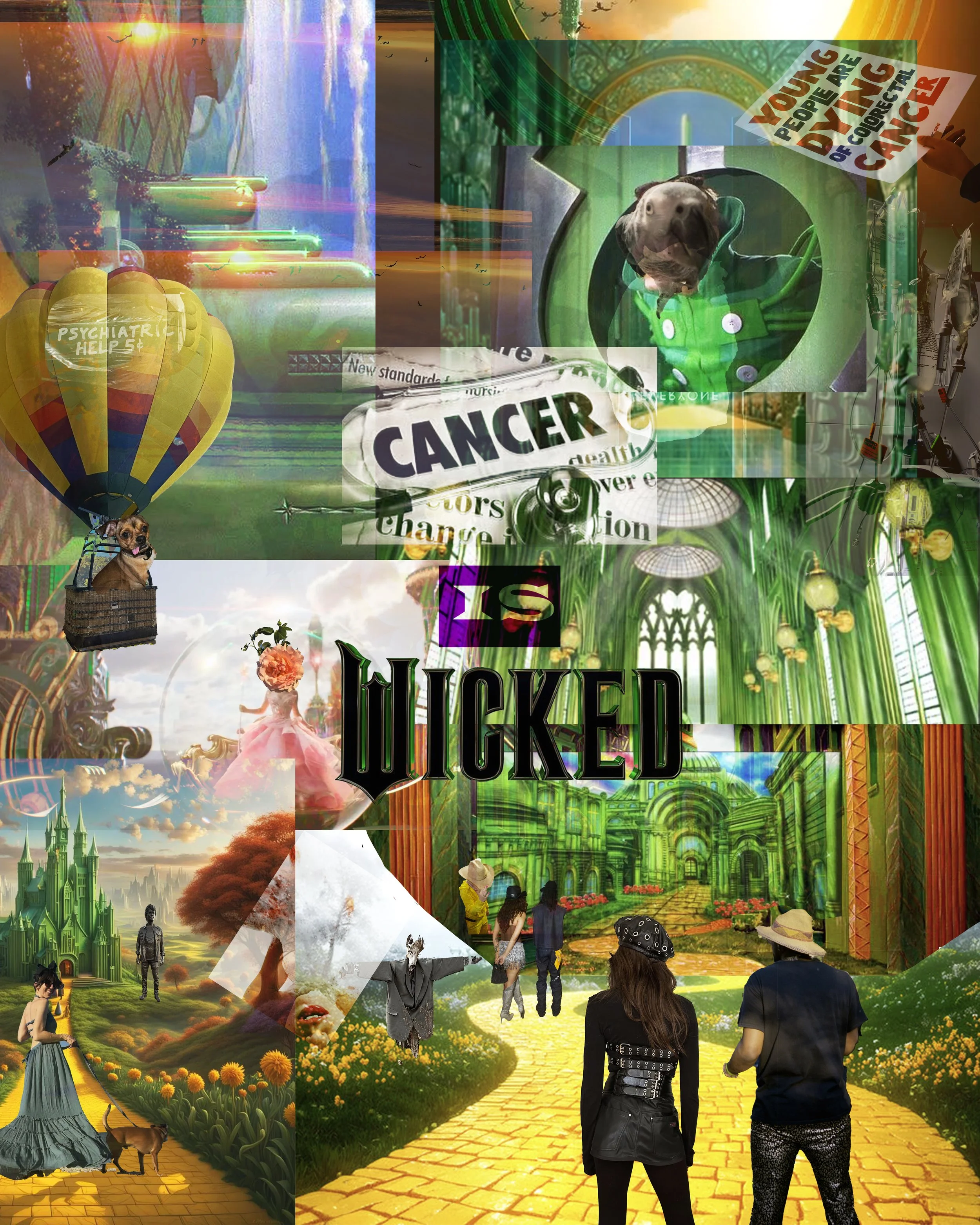 Collaging Through Cancer Virtual Community Art Gathering