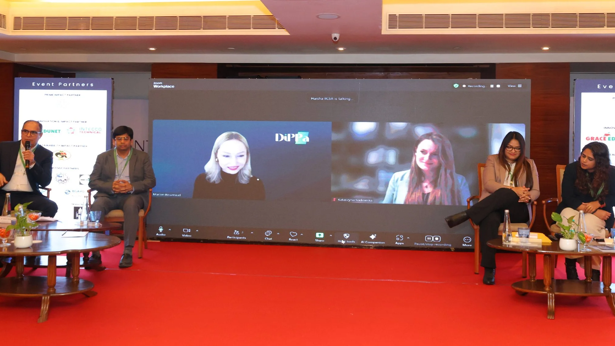 Marion Rouzeaud representing DiPPa and presenting her new book titled DiPPa: Rethinking the Way We Buy Things with Digital now available on amazon 