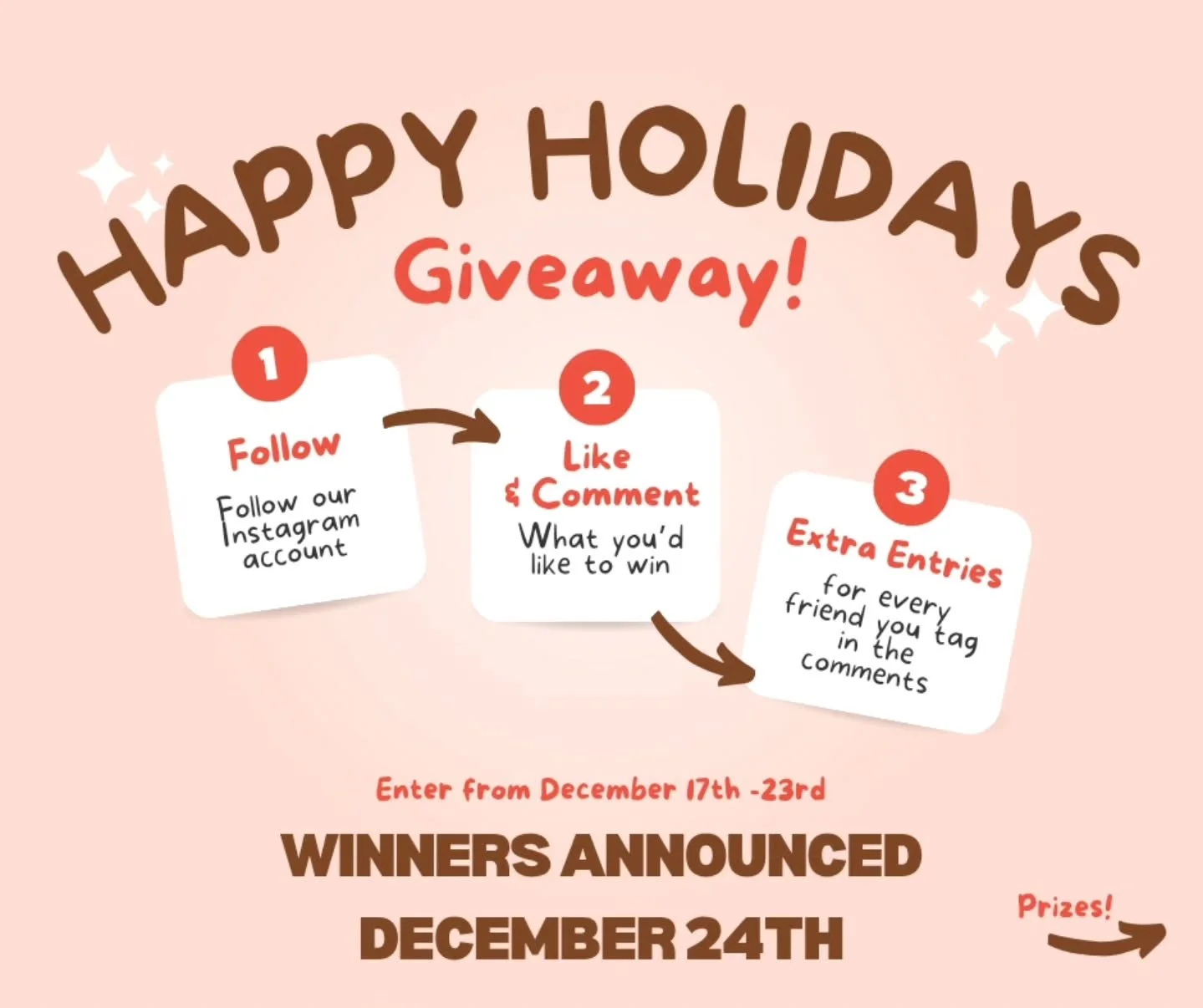 GIVEAWAY! 🎄🎁

To say thank you for supporting me and happy holidays, I'm giving away 2 fabulous gifts ❤️

Enter to win either:

🎁 A Crochet Christmas Gift that includes: The Granny Square Card deck, and neck light from Lumos and Lumos in white, an