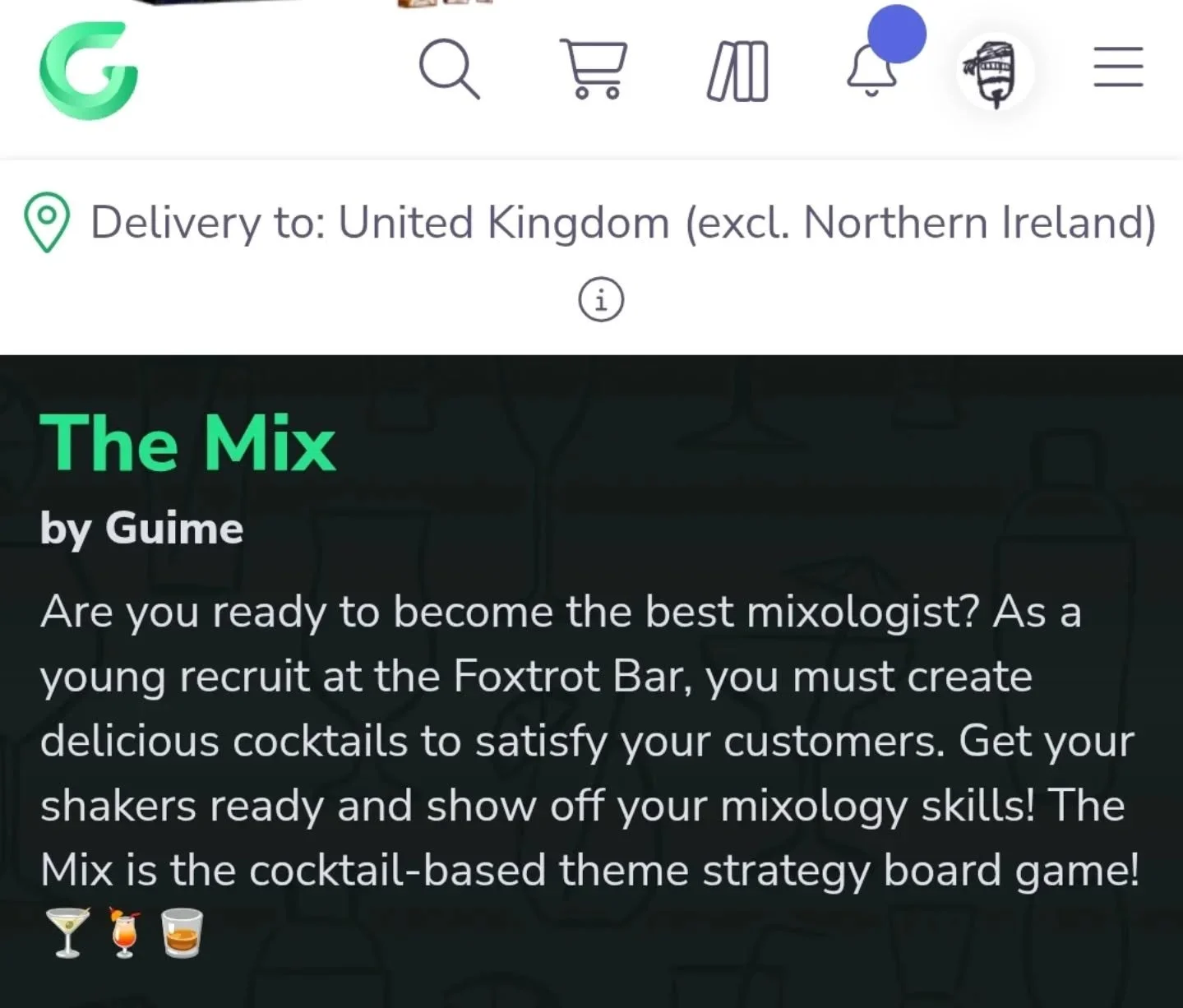 Today is National Cocktail Day! And despite loving cocktails, and even spending time in Berlin at a Mixology School we don't have a cocktail themed game to showcase today..... Yet. 

But hopefully that won't be the case for long cause we are looking 