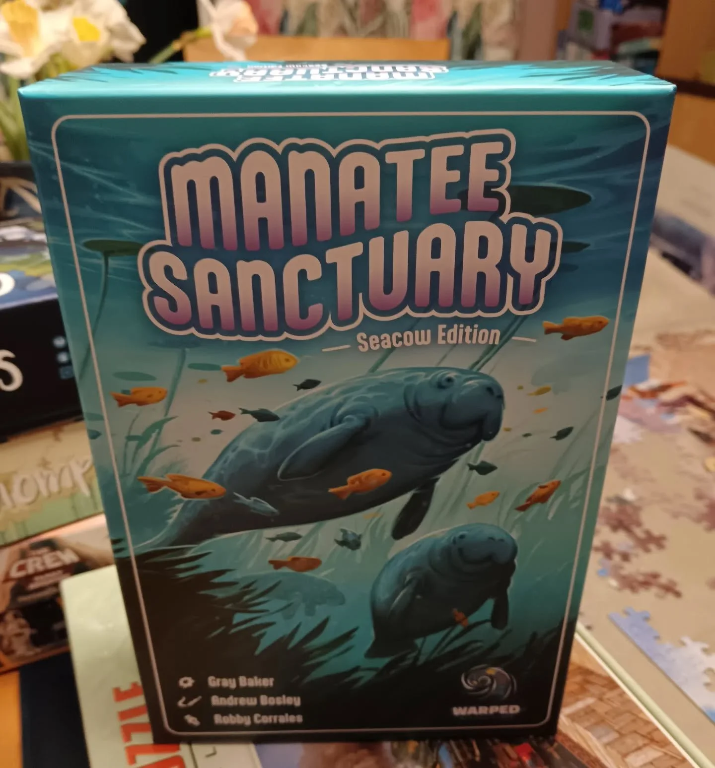 🌊💙 Happy Manatee Appreciation Day! 💙🌊

Today we&rsquo;re celebrating the gentle giants of the sea &mdash; and honestly, they&rsquo;ve been my favourite creature since I was a kid 🐋✨

So what better way to celebrate than a game night featuring Ma