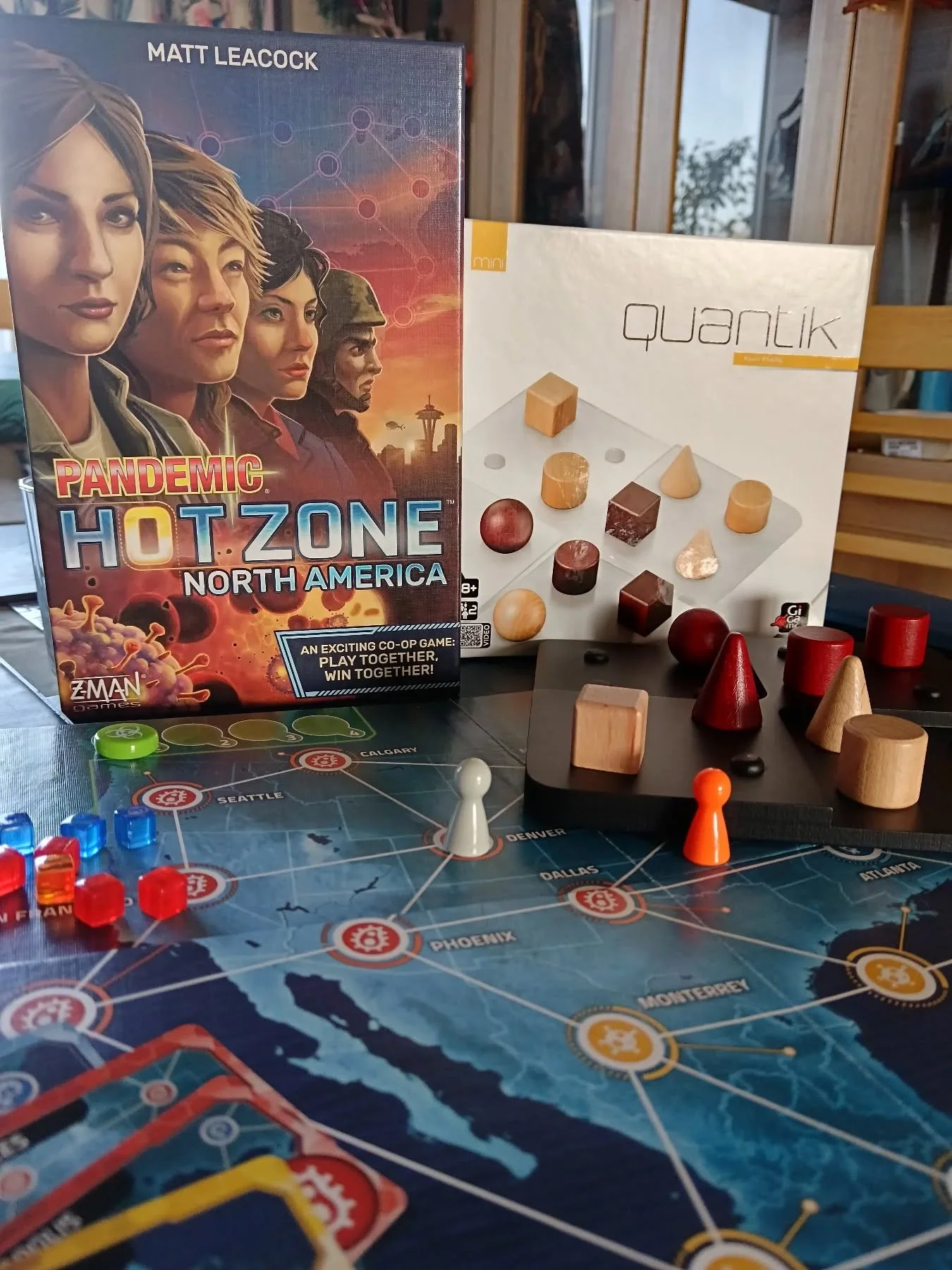 🎲 Want to win your own copy of Pandemic: Hot Zone &ndash; North America and Quantik?

Come along to the Kirksanton Board Game Afternoon at the Village Hall this Saturday (28th) for your chance to win!

We&rsquo;ll have games running from 1:30pm &nda