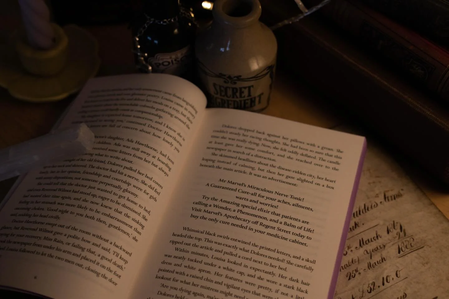 ✨👻

Writing today with a hot chocolate, surrounded by fairy lights and feeling festive. I love that A Grave Inheritance has meant that I can delve into my favourite subjects; Victorian history, strange apothecary medicine, and spiritualism. I&rsquo;