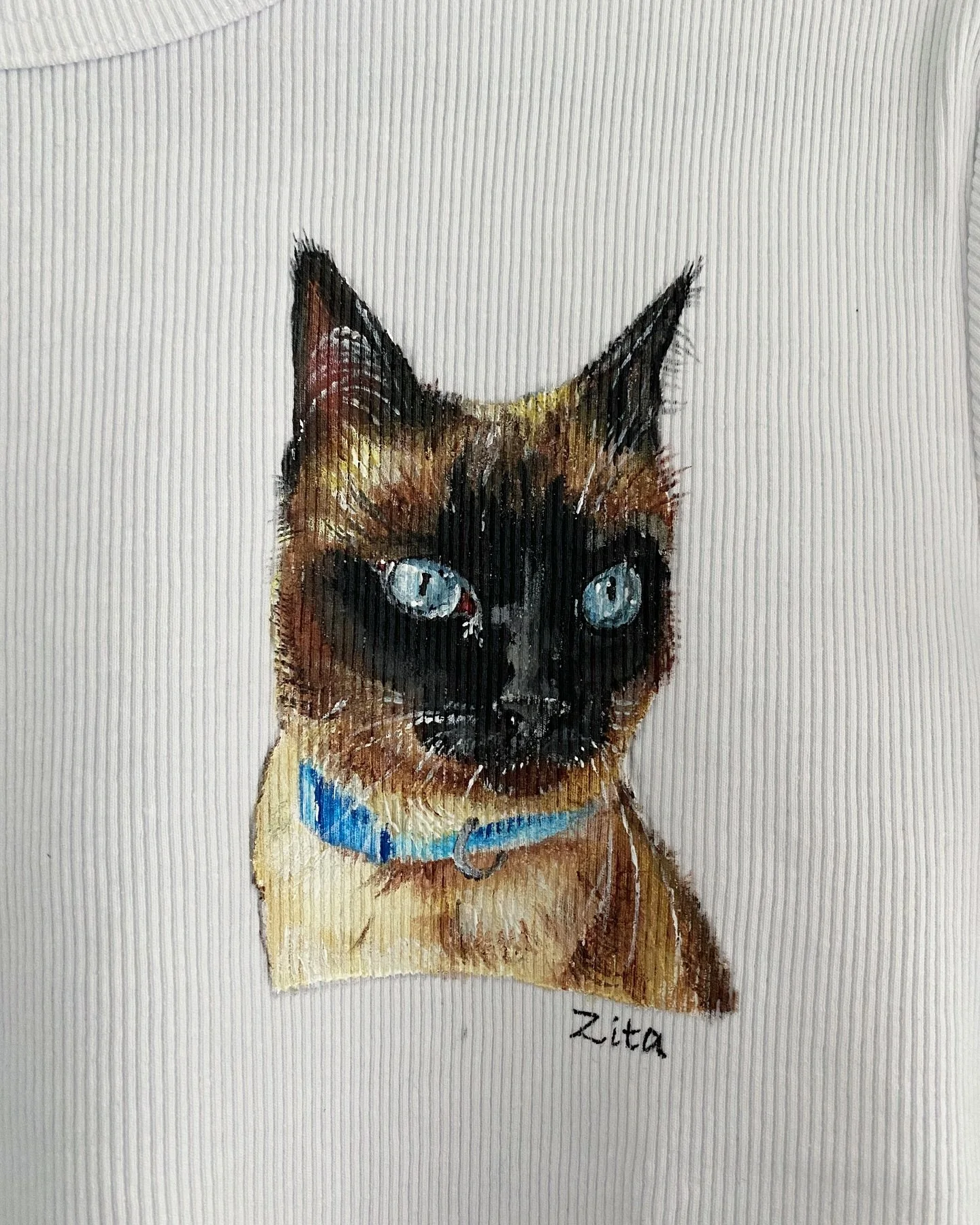 Osim na jaknicama, va&scaron;e želje mogu biti ispunjene i na ko&scaron;uljama, majicama, platnenim torbama i kapicama✨

Za dogovor, po&scaron;aljite mi porukicu u DM.

&Scaron;to kažete na ovu slatkicu? 

#personalized #custom #customtextile #petlov