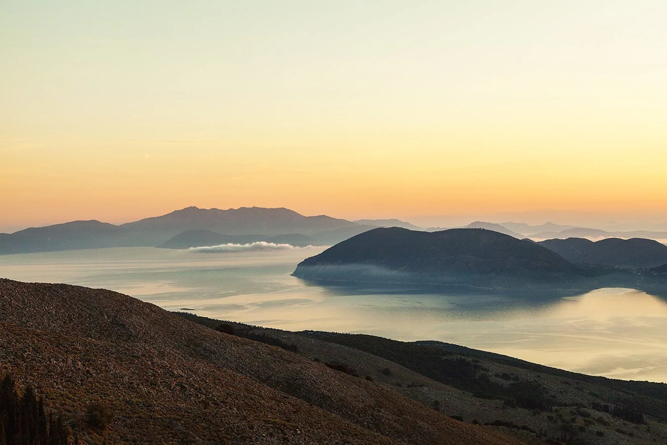 The Island of Ithica, Odysseus lived here, difficult to imagine where all the people involved in the story came from.