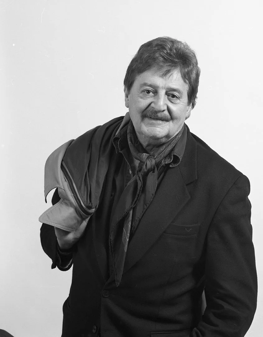Peter Sculthorpe, Australian composer. Spent many happy hours with Peter whenever he visited the UK.