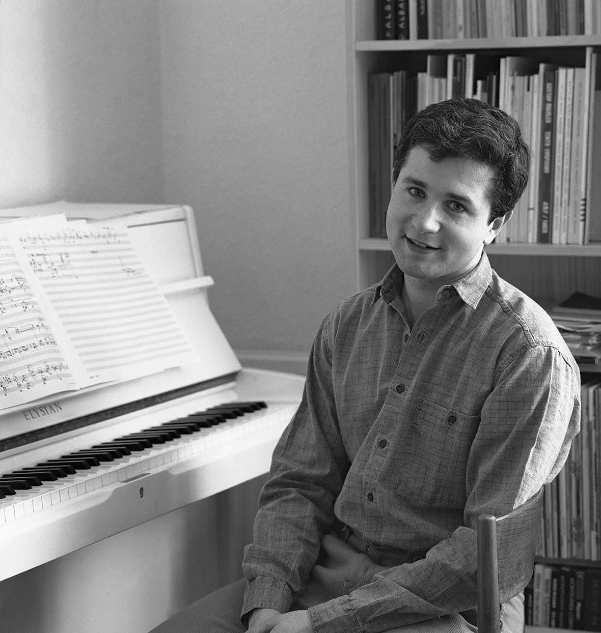 George Benjamin, perhaps five years after the previous photo.