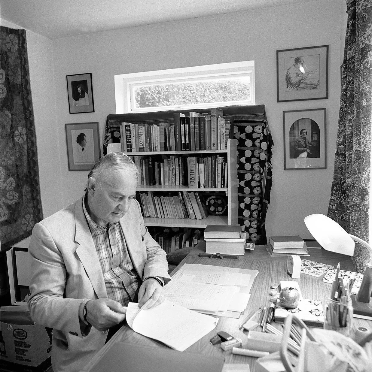 Donald Mitchell, Mahler scholar and founder of Faber Music.