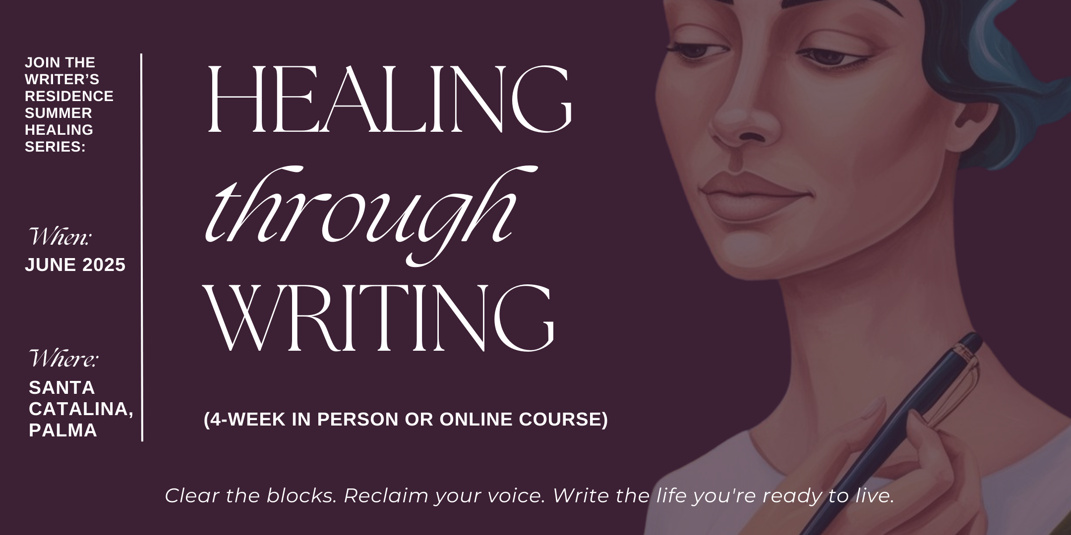 HEALING THROUGH WRITING: 4-WEEK COURSE