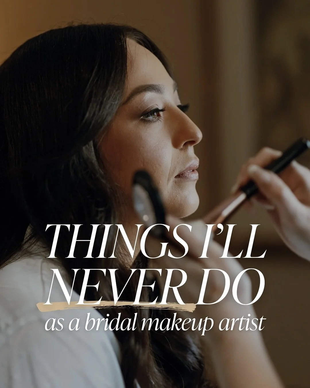 Some things are a hard no 🚫
Dirty brushes, copy paste makeup, treating mum as an afterthought&hellip; that&rsquo;s not gonna fly in my chair. 🙅🏼&zwj;♀️
Your wedding day deserves better than shortcuts, it deserves flawless, timeless glam. 💍✨

#mel