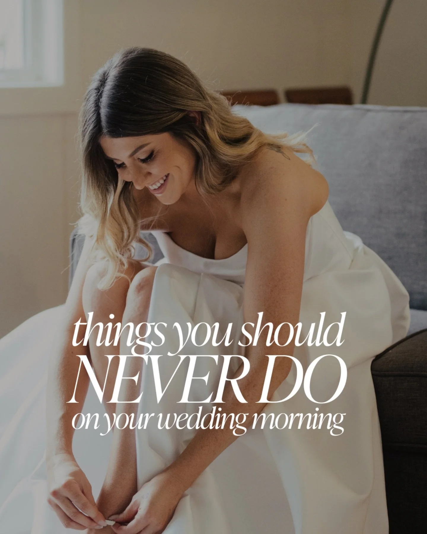 After 10+ years of wedding mornings, these are the things I wish every bride knew. A little planning ahead makes alllll the difference, which is why my brides receive a wedding morning guide filled with tips to help the morning feel calm, smooth + ac