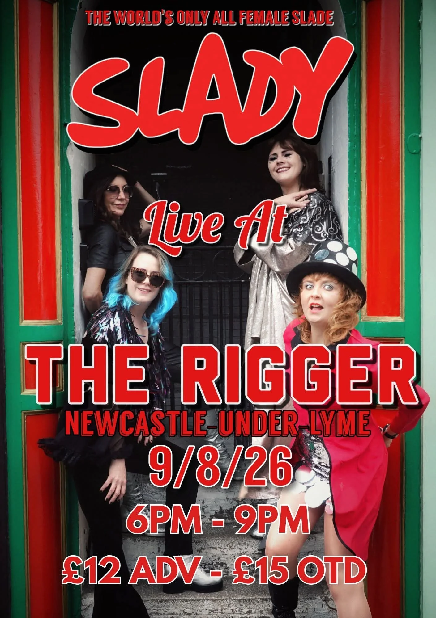 SLADY Live In Newcastle Under Lyme 