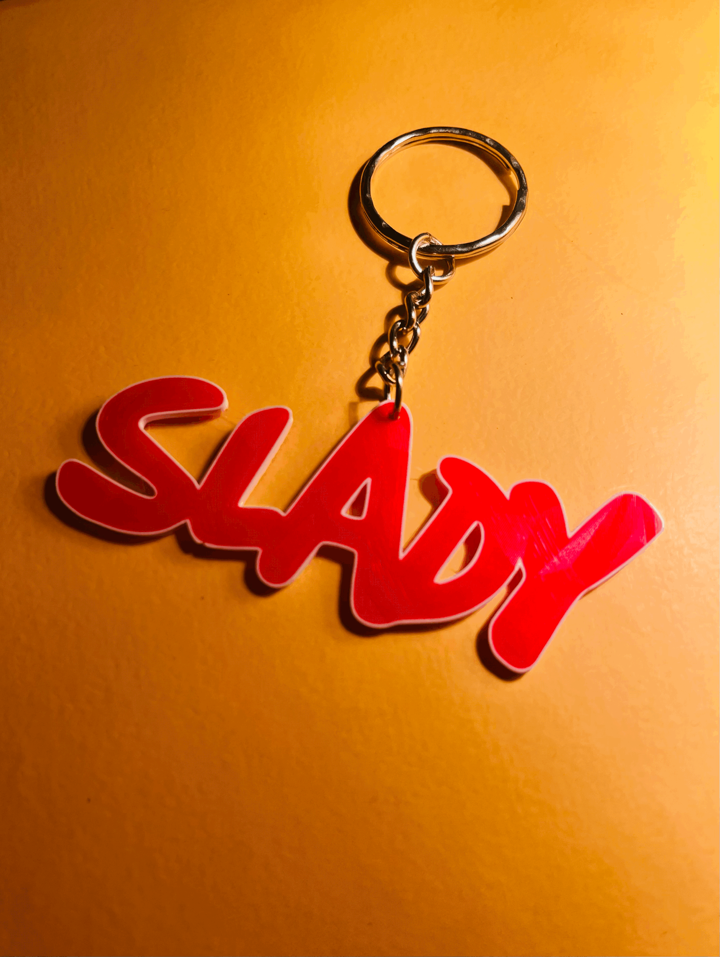 Limited Edition Slady Cut Out Key Ring