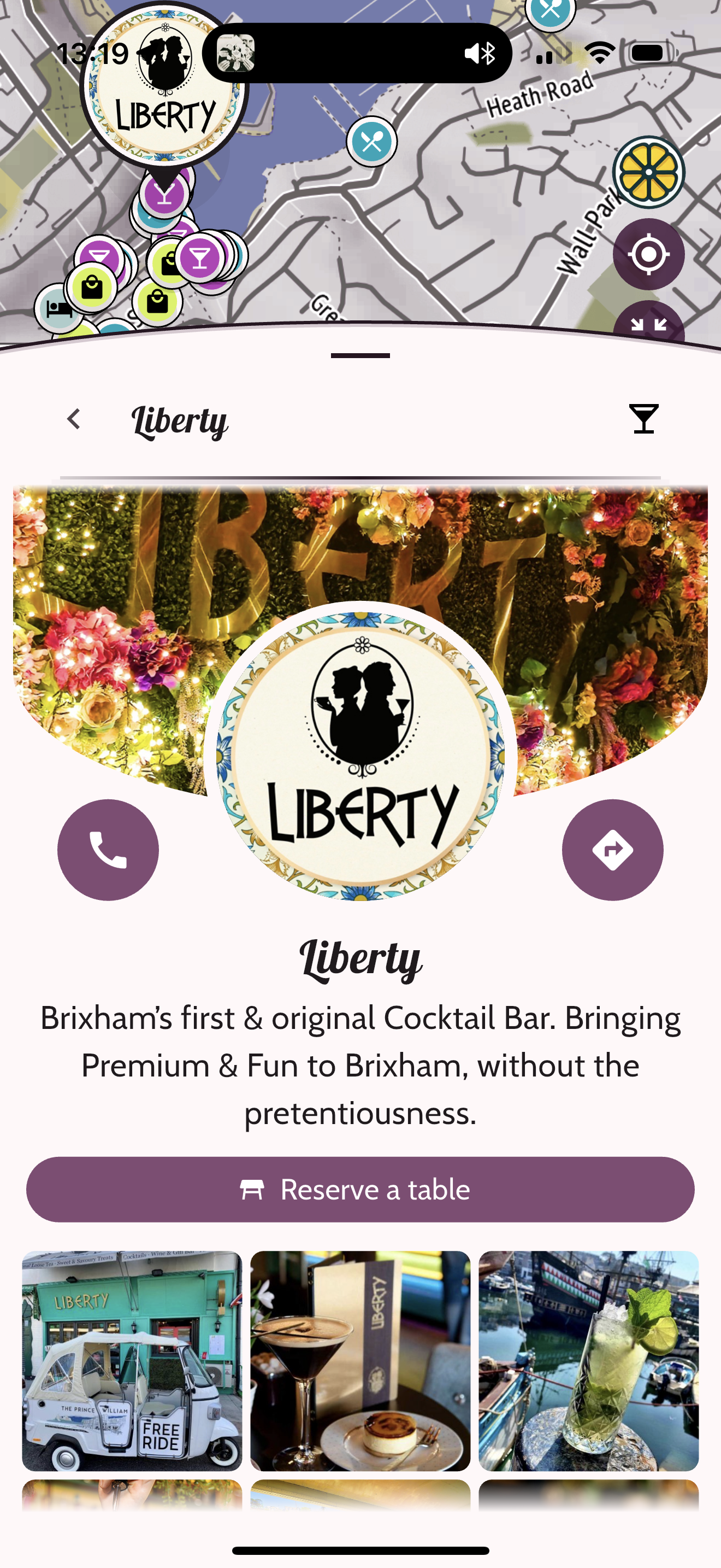 Liberty
Brixham’s first & original Cocktail Bar. Bringing Premium & Fun to Brixham, without the pretentiousness.