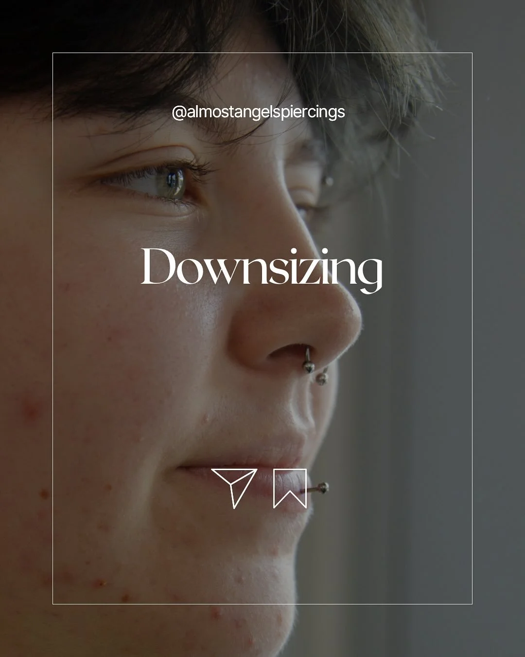Let&rsquo;s talk downsizing- ear edition! 👂

For cartilage piercings, you should always go to a piercer to downsize your jewellery. This is to ensure:
✔️It&rsquo;s the right time to downsize
✔️You are using the correct size jewellery
✔️You are using