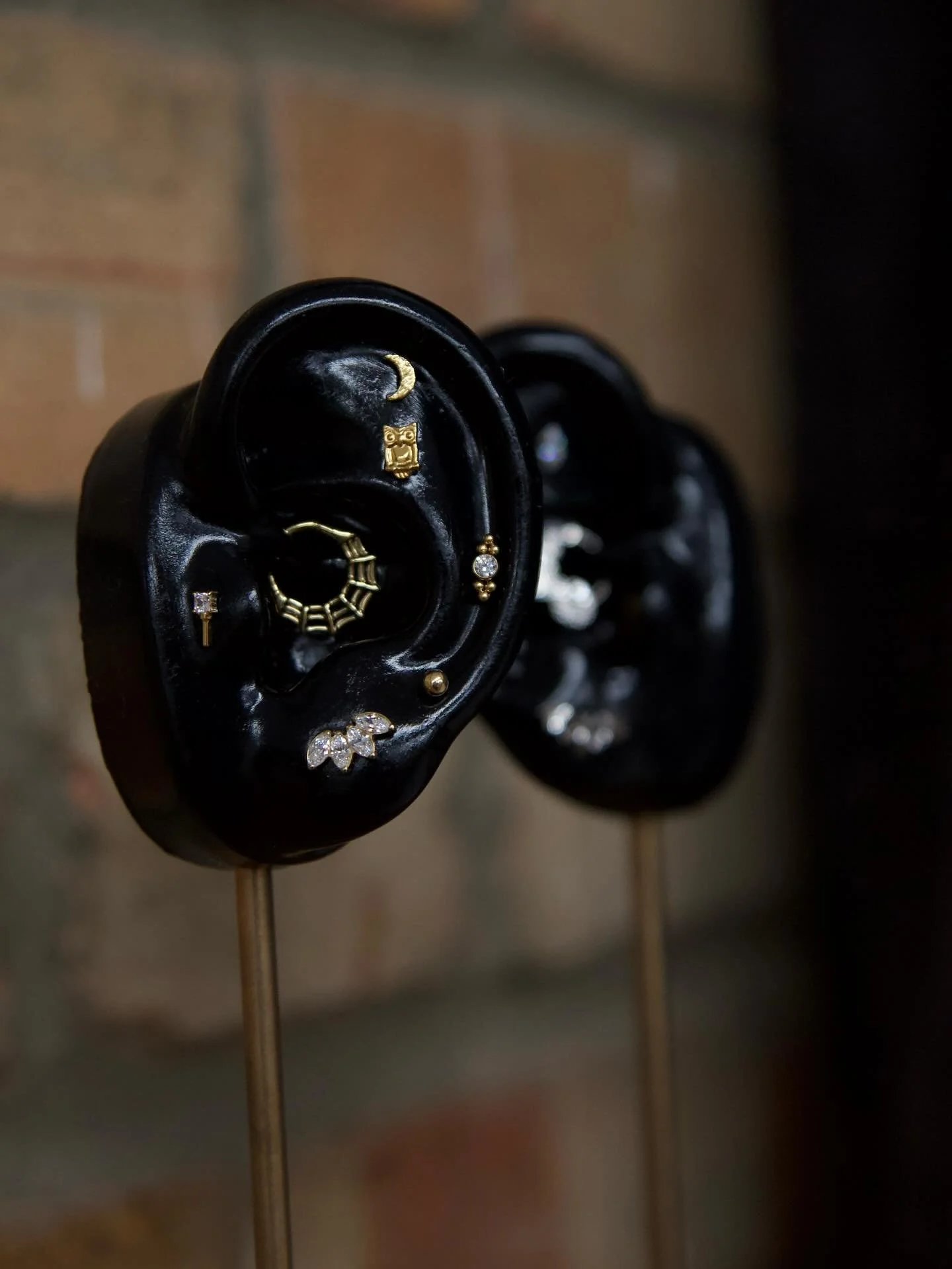 Trick or treat yourself to some new Halloween jewellery 🕷️🕸️

Our jewellery is made from implant-grade titanium &mdash; skin-friendly &amp; perfect for anyone with sensitivities 🖤

Why not come down &amp; have a look at what pieces we have on offe