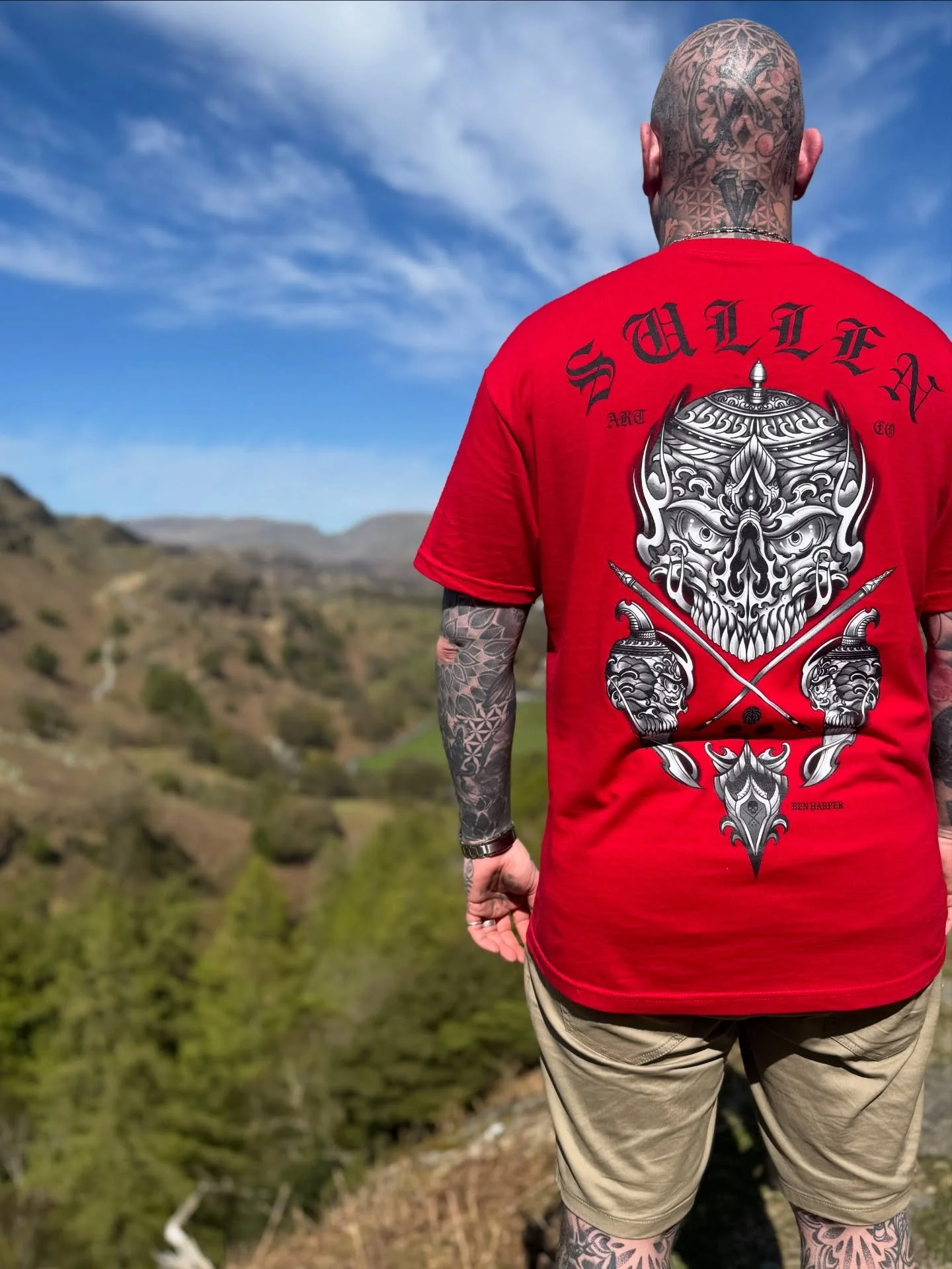 🖌️💀 Sullen &lsquo;Harper&rsquo; Badge in the wild 💀🖌️ #tattoo #sullenartcollective #sullenart #japaneseart #essextattoo