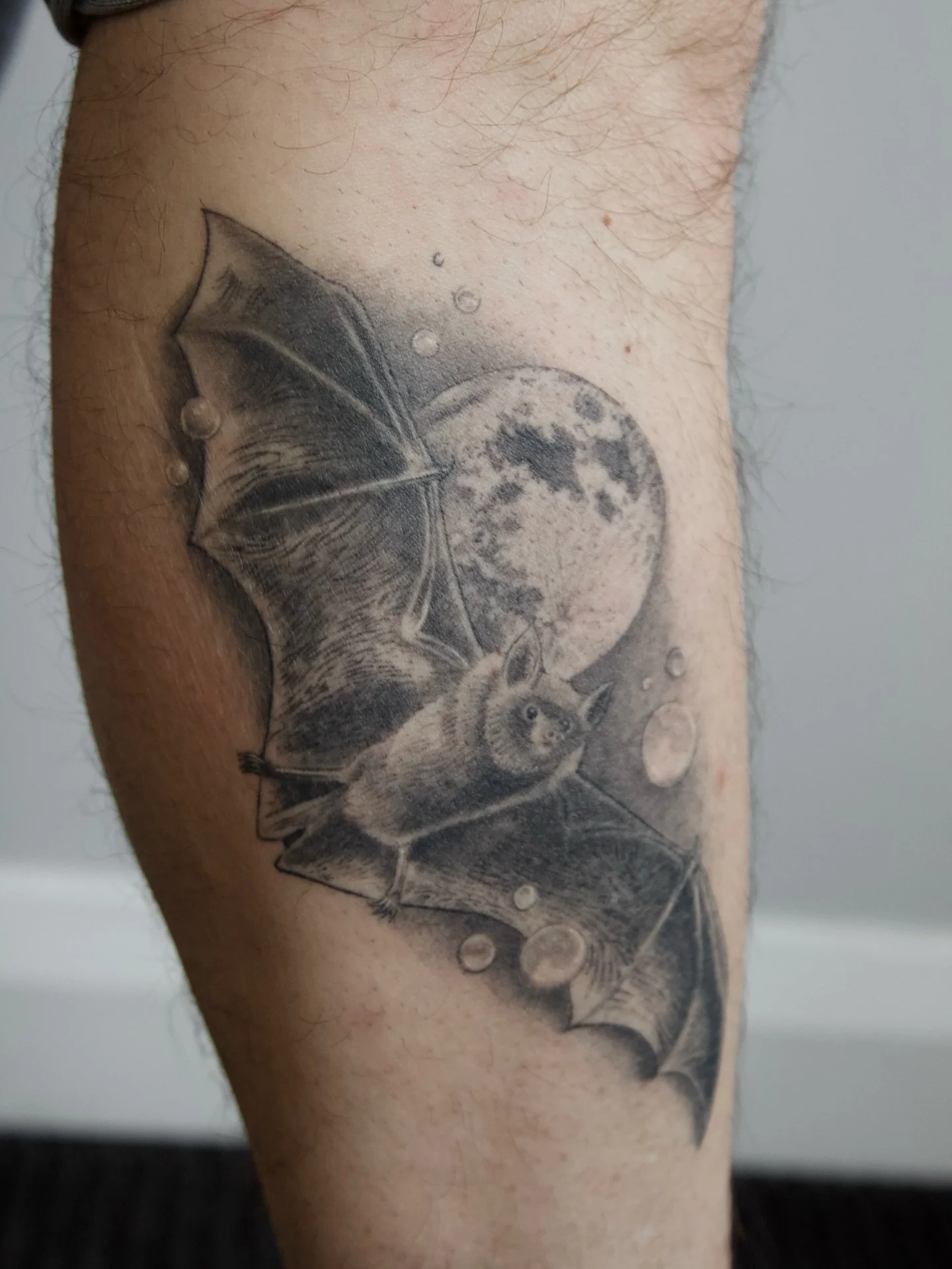 This Ozzy Osbourne-inspired piece by Louie has healed beautifully 🦇🫧

📌 @loudogtattoo 
📧For bookings &amp; enquires, email louie@almostangels.co.uk