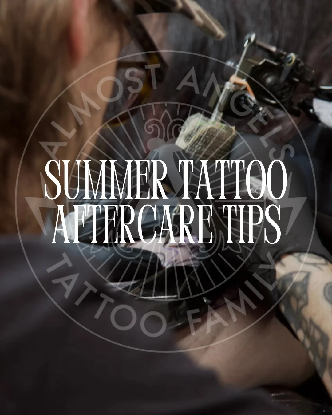 Thinking about getting tattooed this summer? Watch this first🌞

📧For bookings &amp; enquires, email info@almostangels.co.uk