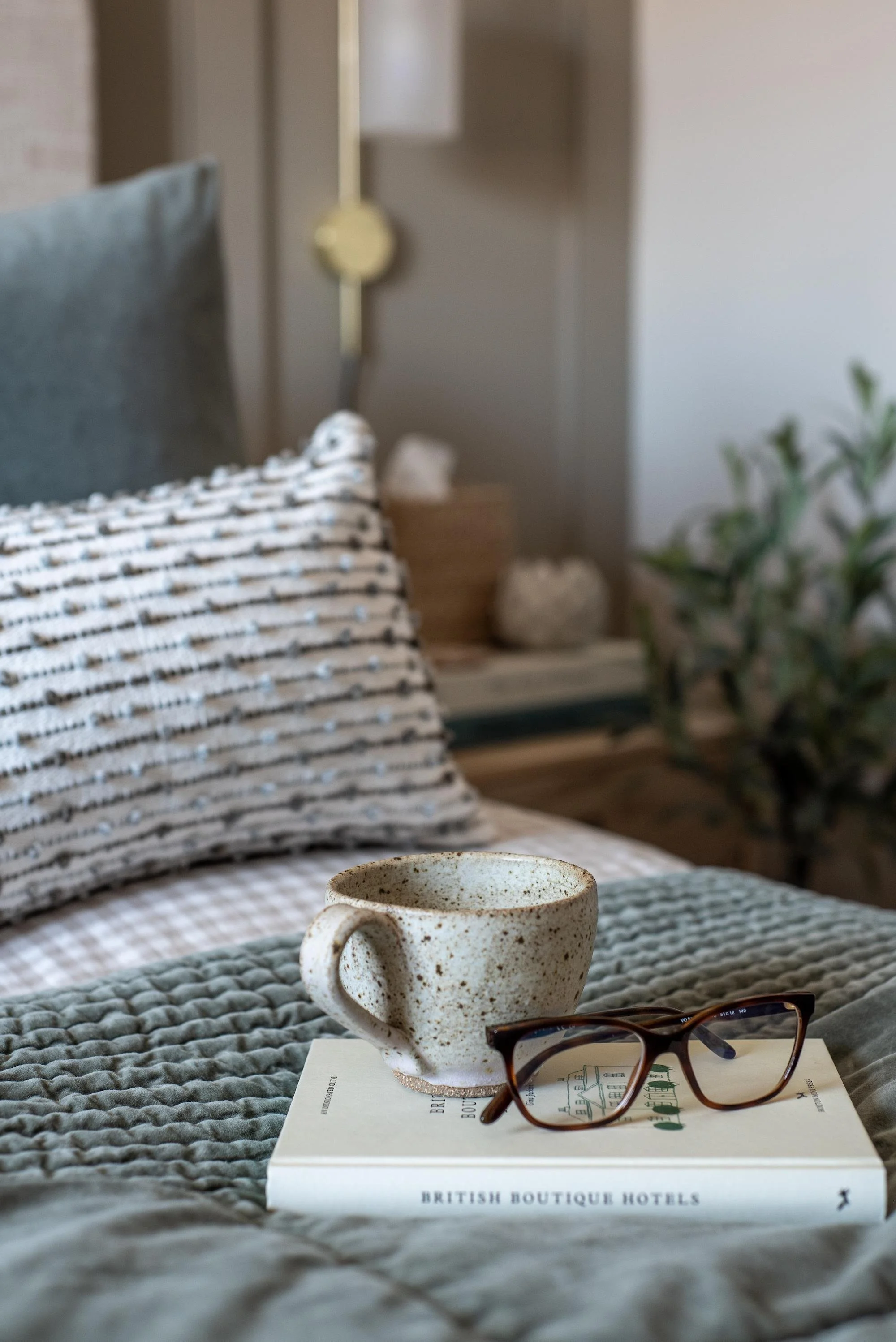 Sit back on this super king bed with a cup of tea and good book.