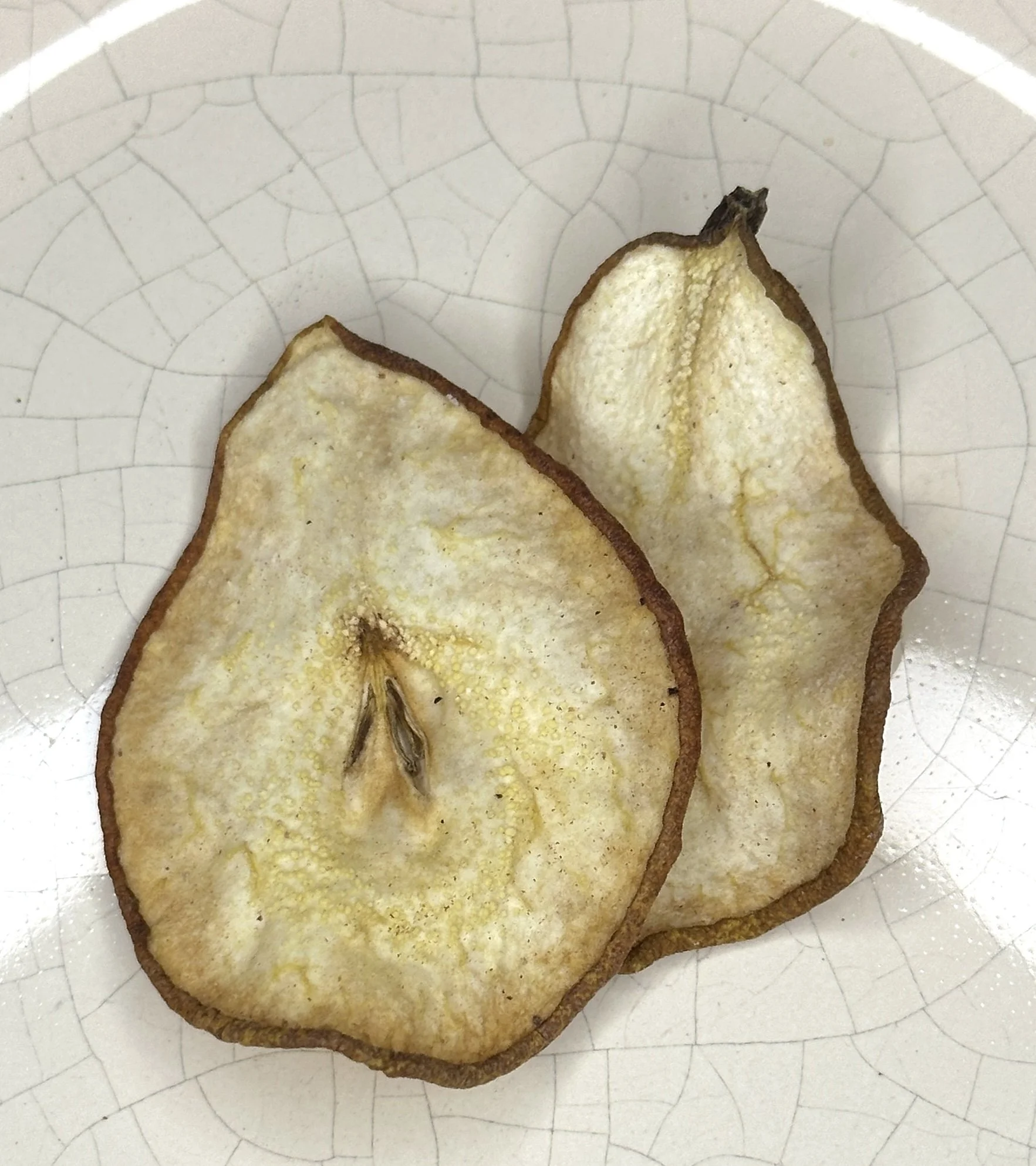 Poire Déshydratée – Tranches décoratives pour cocktails