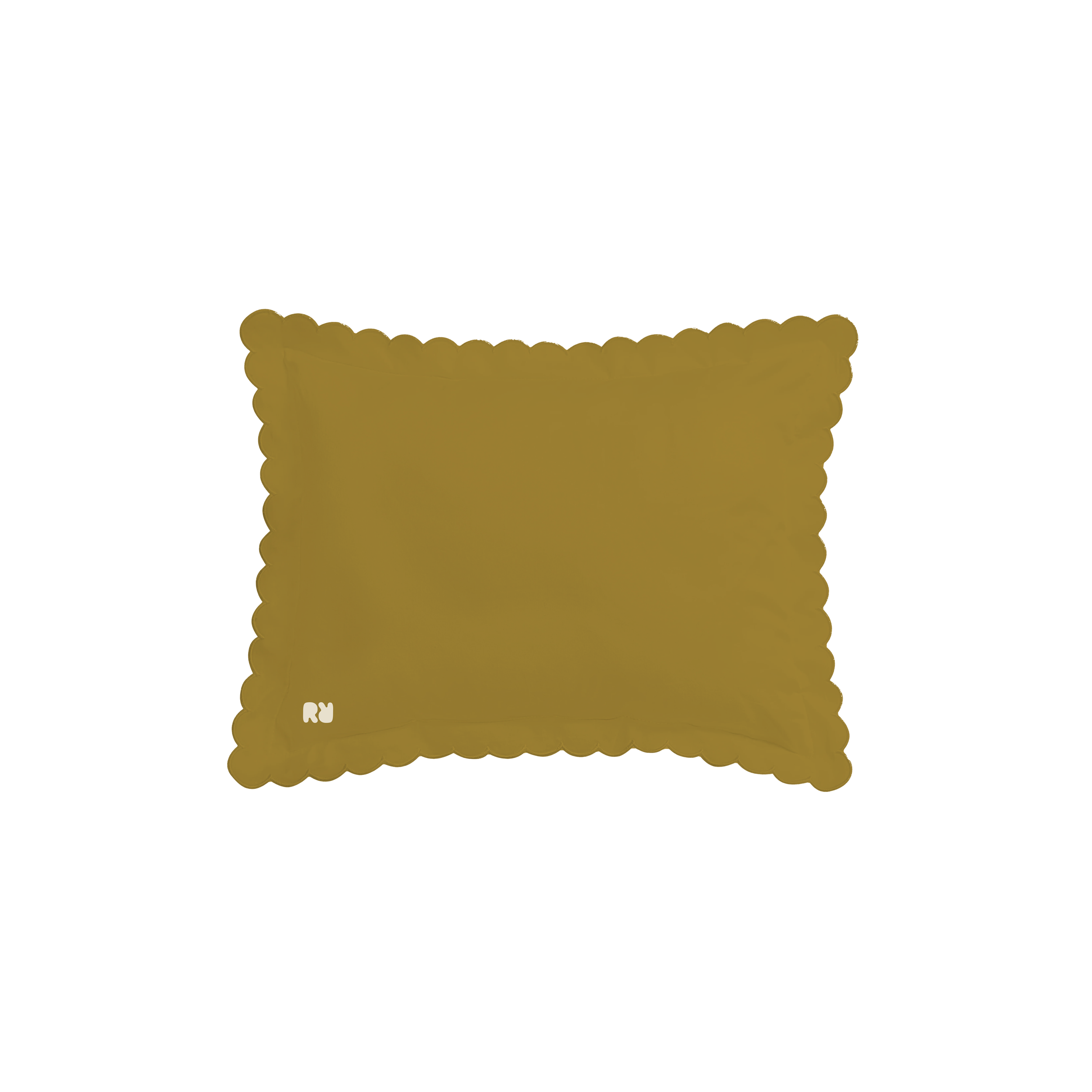 green cotton pillowcase.png