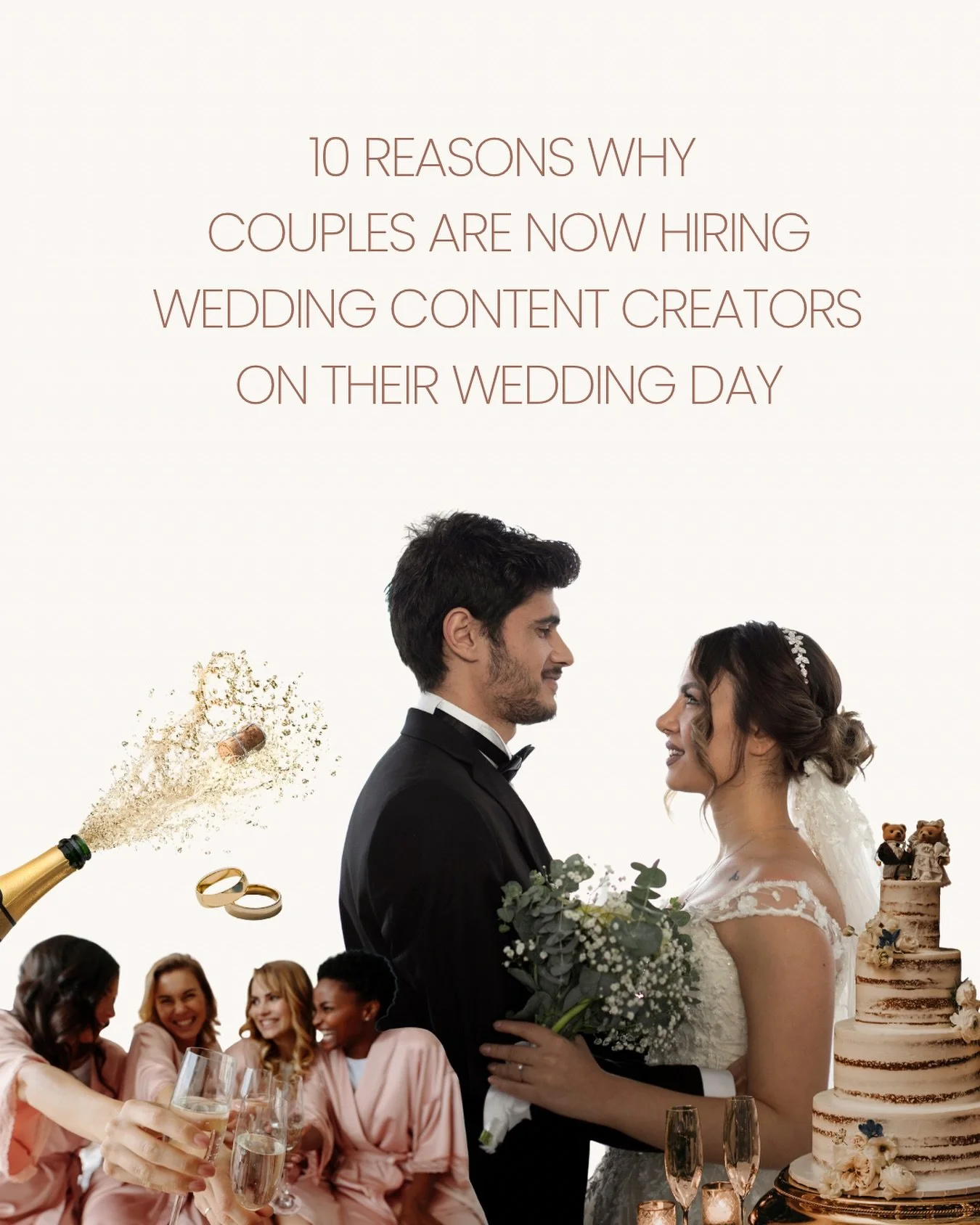 ✨ Couples are realizing how much love goes into the design of their wedding day and they want it captured in real-time. That’s why wedding content creators are becoming essential:
🌸 Instant highlights of the table styling, flowers, and d&eacu
