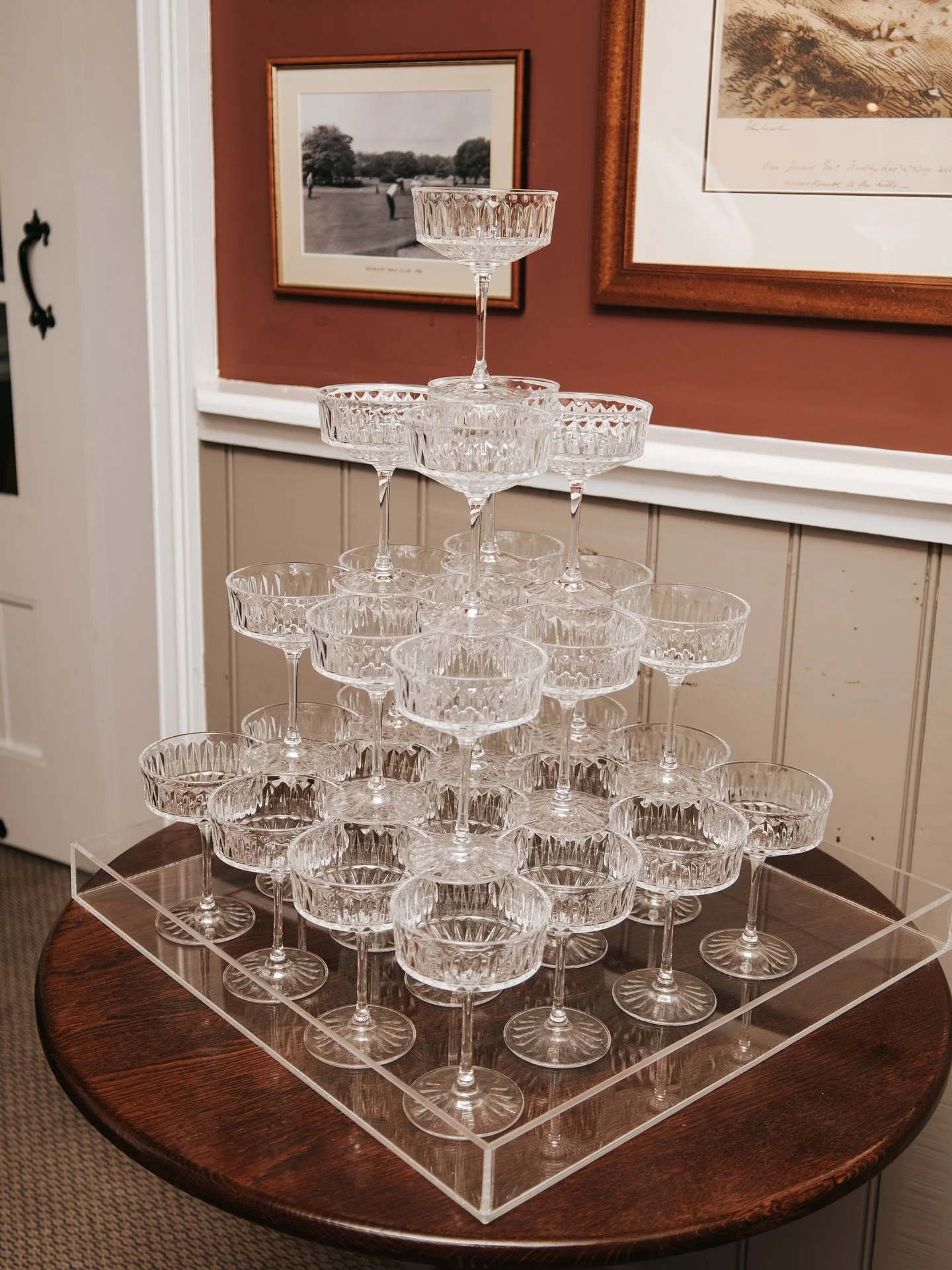 ✨ Golden bubbles spilling over crystal tiers the champagne tower was pure joy. A moment designed to shimmer as much as it celebrated.
Available to rent! 🌟✨
#champagnetower #luxurywedding #weddingdecor #styledetails #weddingaesthetic