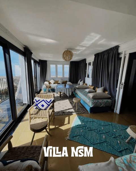 morocco villa nsm closed patio and balcony