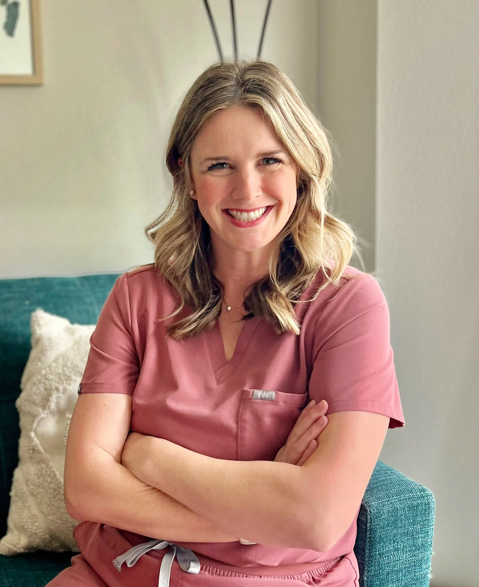 Melissa Flesher, a registered nurse and a certified breastfeeding counselor