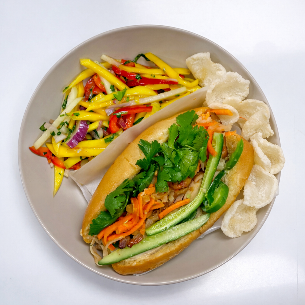 🇻🇳 Banh Mi au poulet et porc