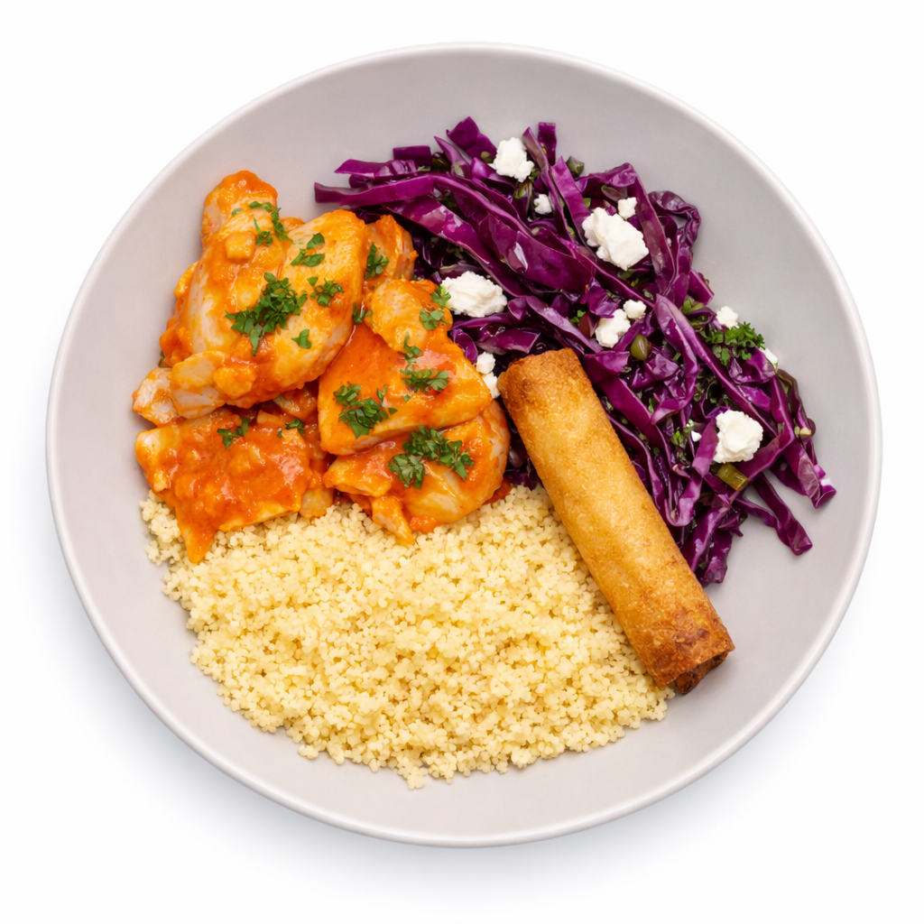 🇲🇦 Poulet aux légumes racines