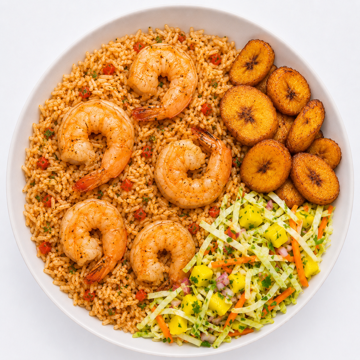 🍤 Crevettes et Riz des Caraïbes