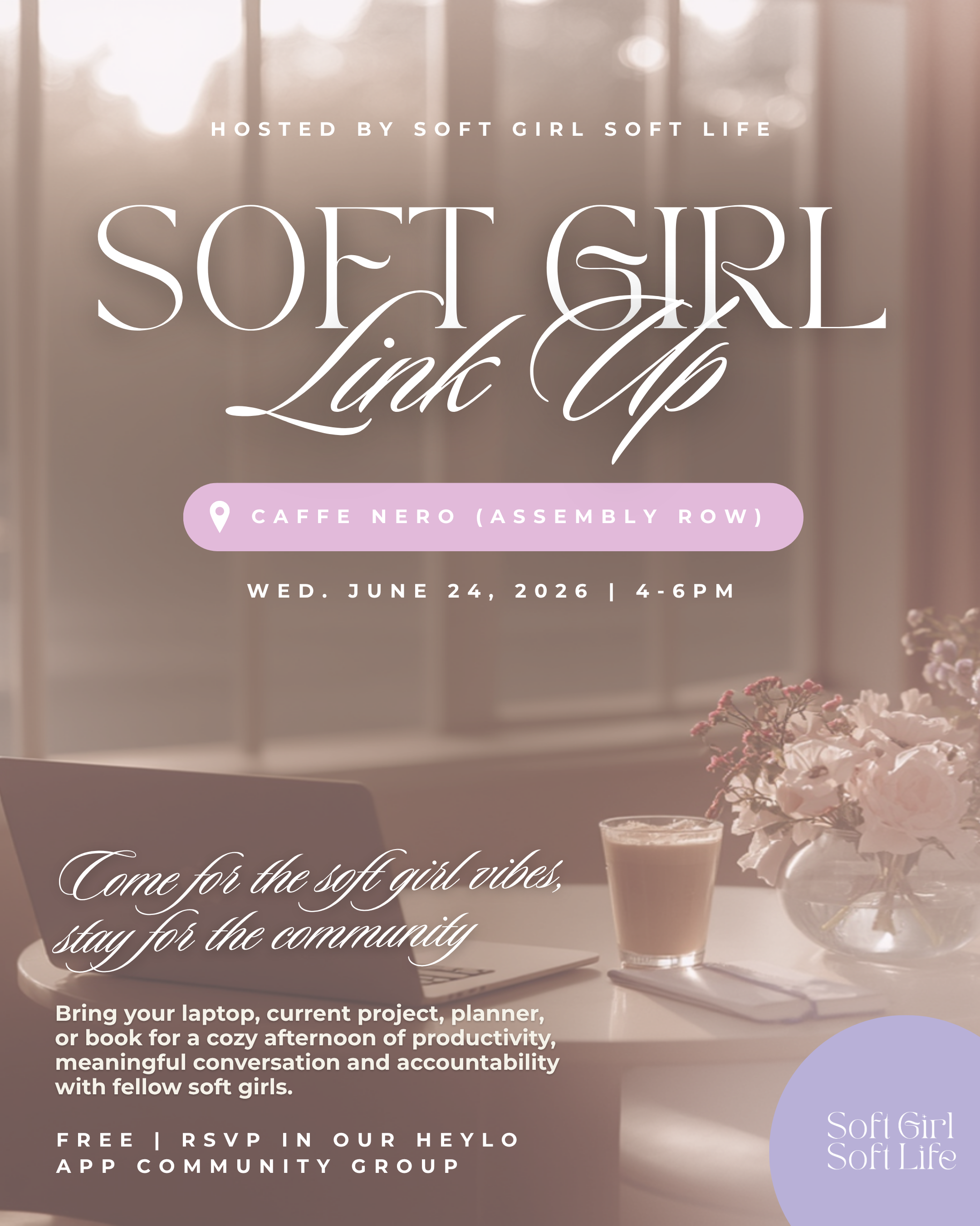 Soft Girl Link Up: Co-Working