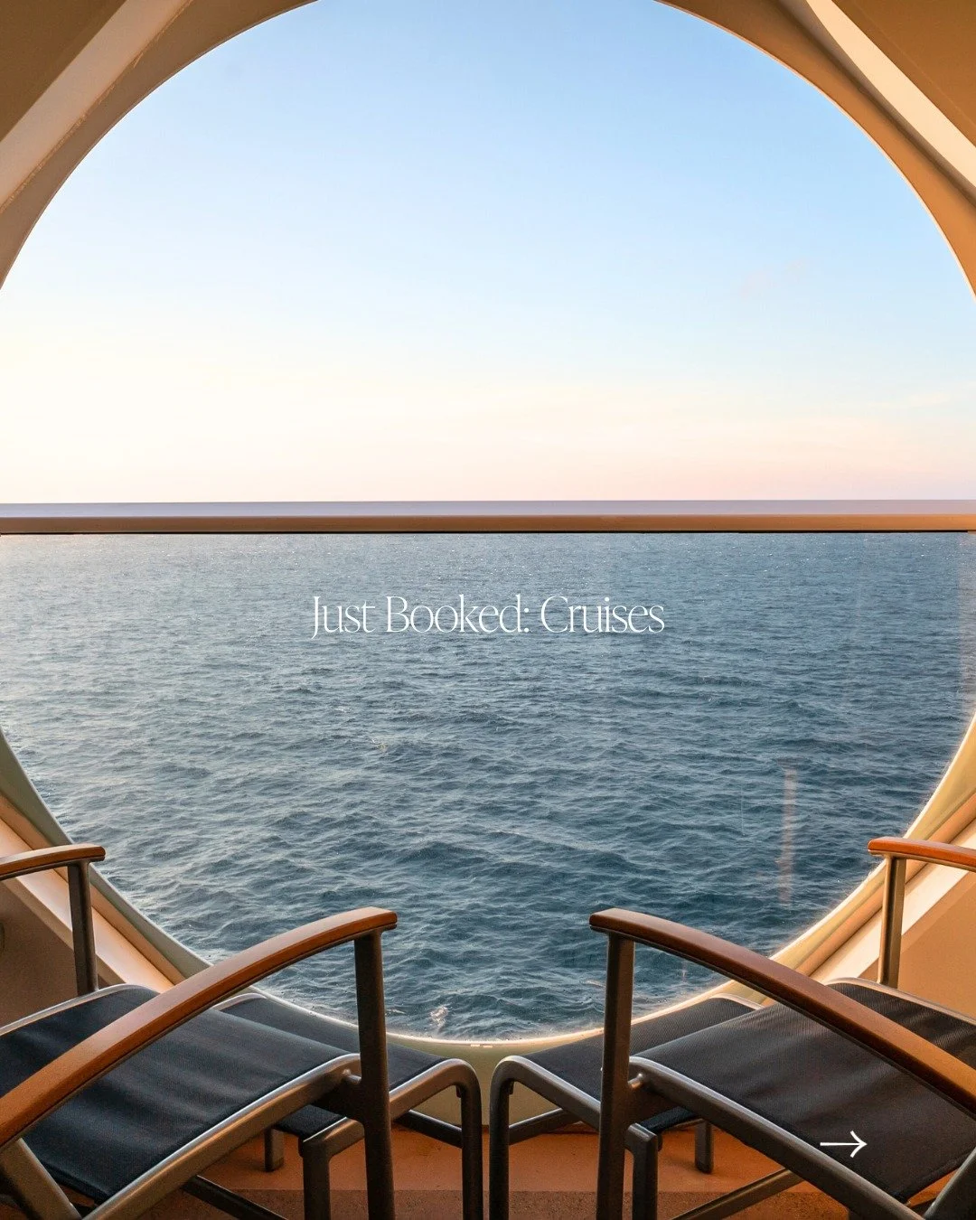 Just booked some dream cruises! 🛳✨

Not every cruise is the same &mdash; the key is matching the ship and itinerary to your style and wish list. From adventure to luxury, I make sure it&rsquo;s perfect for YOU.

Plus, I specialize in pre- and post-c