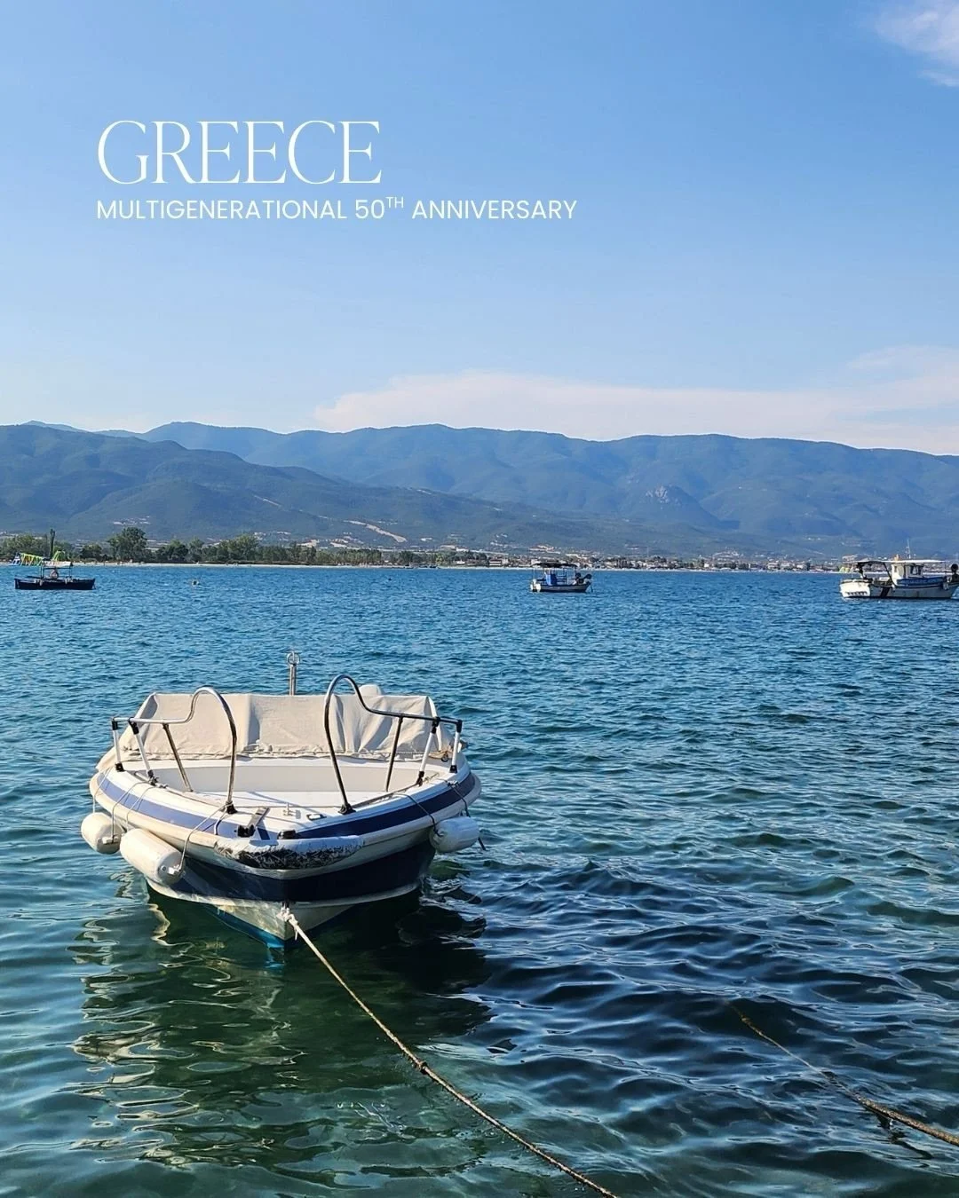Another dream trip officially booked ✨

A multigenerational 50th anniversary celebration&hellip; in Greece 🇬🇷 What an incredible way to celebrate such a special milestone!

Did you know we offer planning options ranging from complimentary booking s