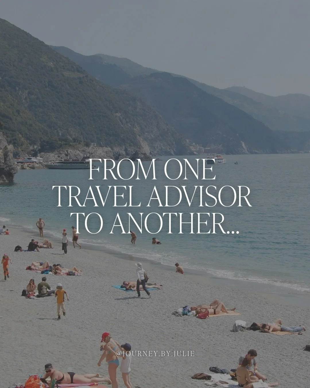 If you&rsquo;re a travel agent struggling to get consistent clients&hellip; read this.

After 15+ years of traveling, I&rsquo;ve learned it comes down to a few things that truly make a difference and at the core of it all, I genuinely care.

I&rsquo;