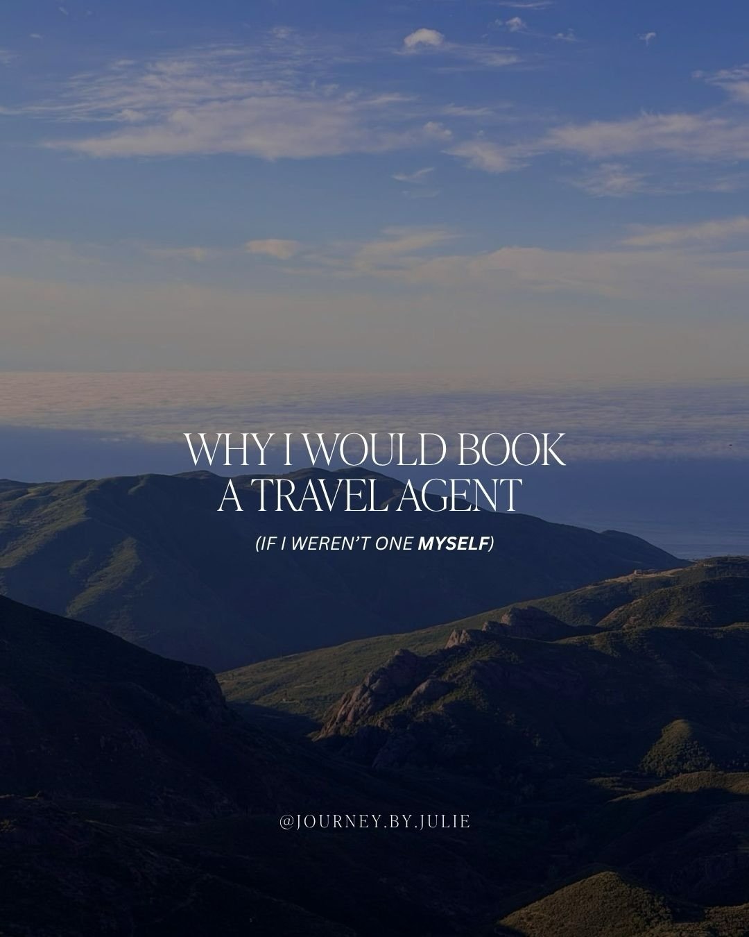 At this point, it&rsquo;s not even bias&hellip; if you haven&rsquo;t worked with a travel agent yet, this is your sign ✈️

Working with a travel advisor means personalized itineraries, expert recommendations, exclusive perks, and support when it matt